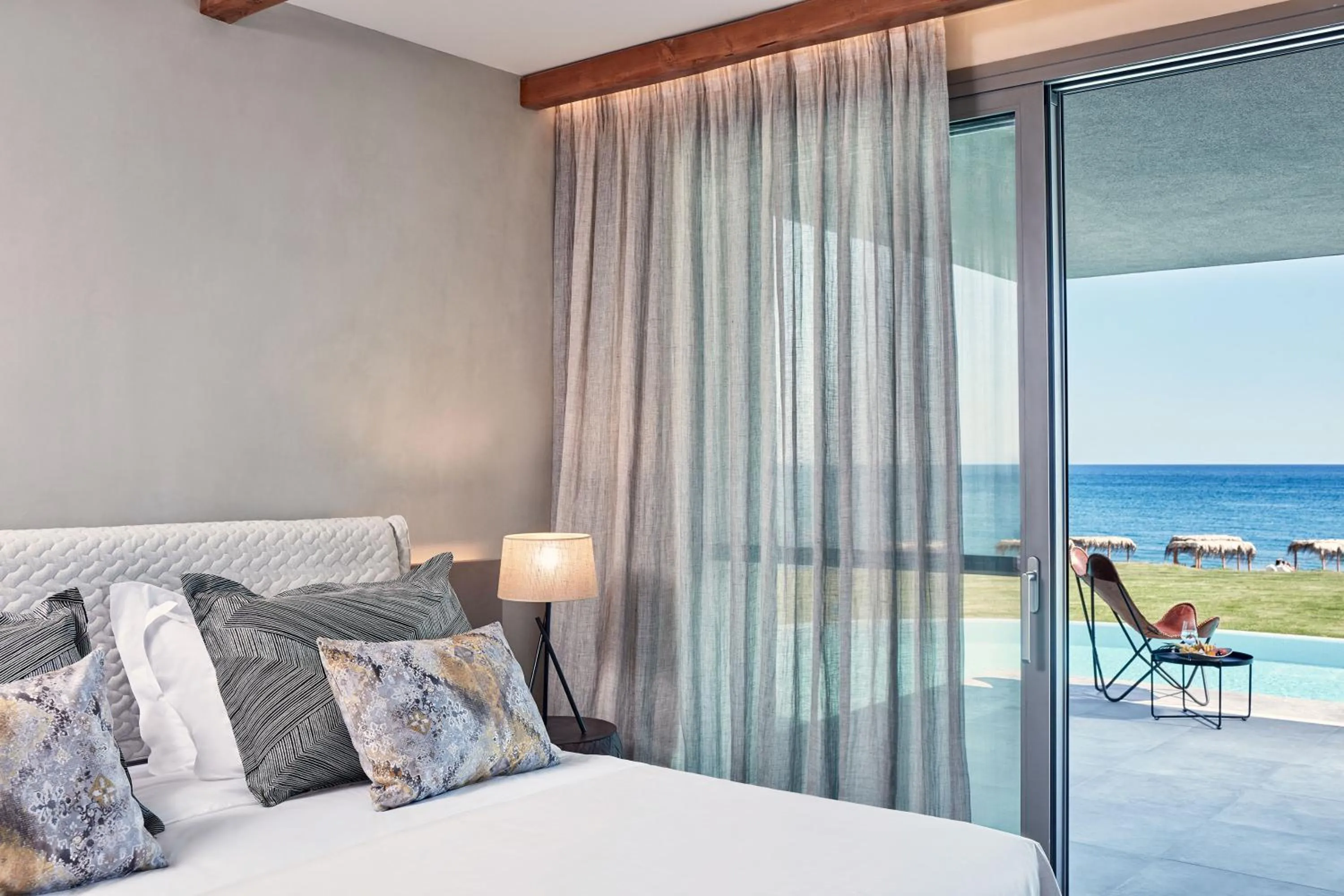 Bed in Atlantica Dreams Resort