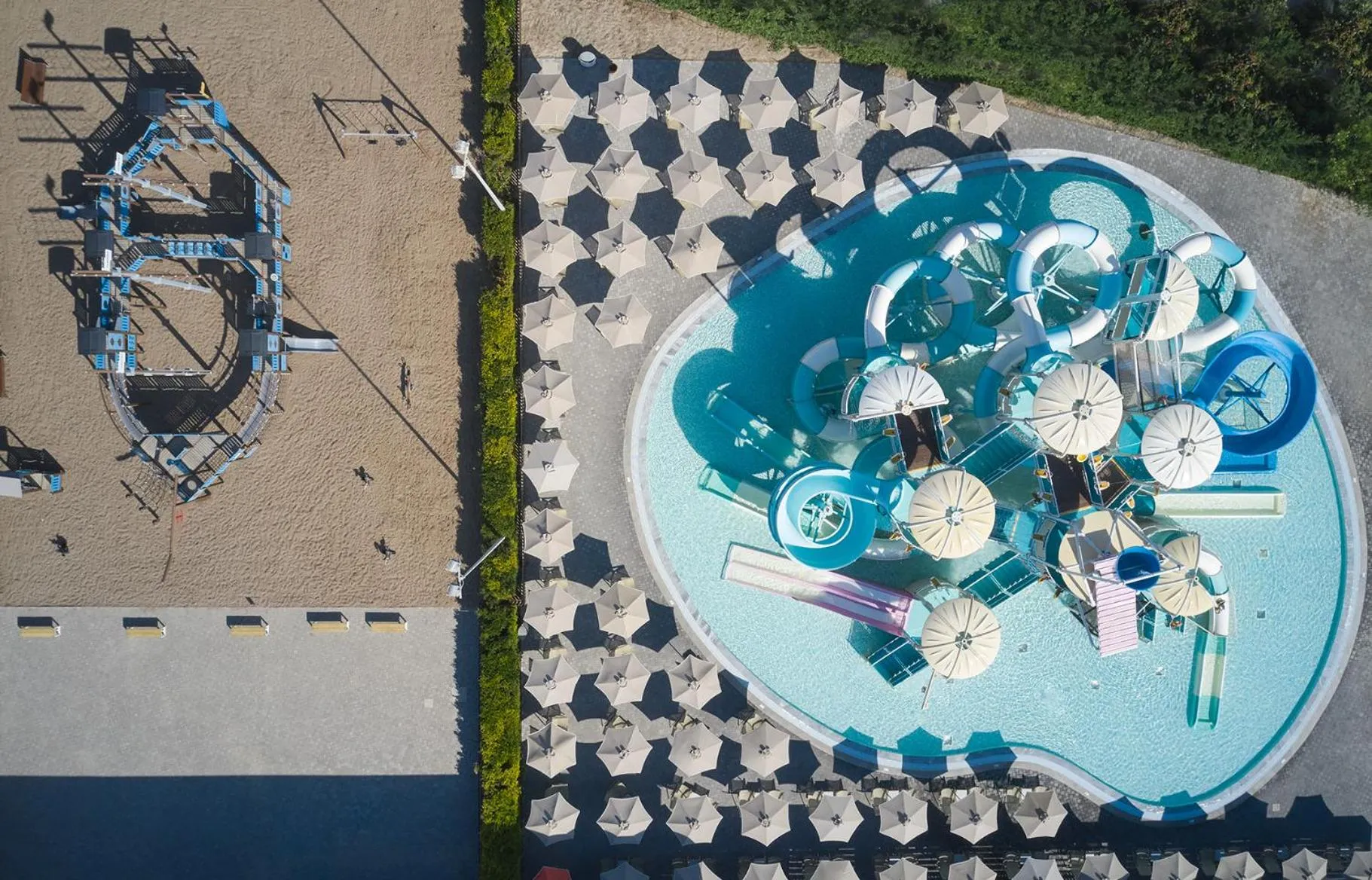 Aqua park in Atlantica Dreams Resort