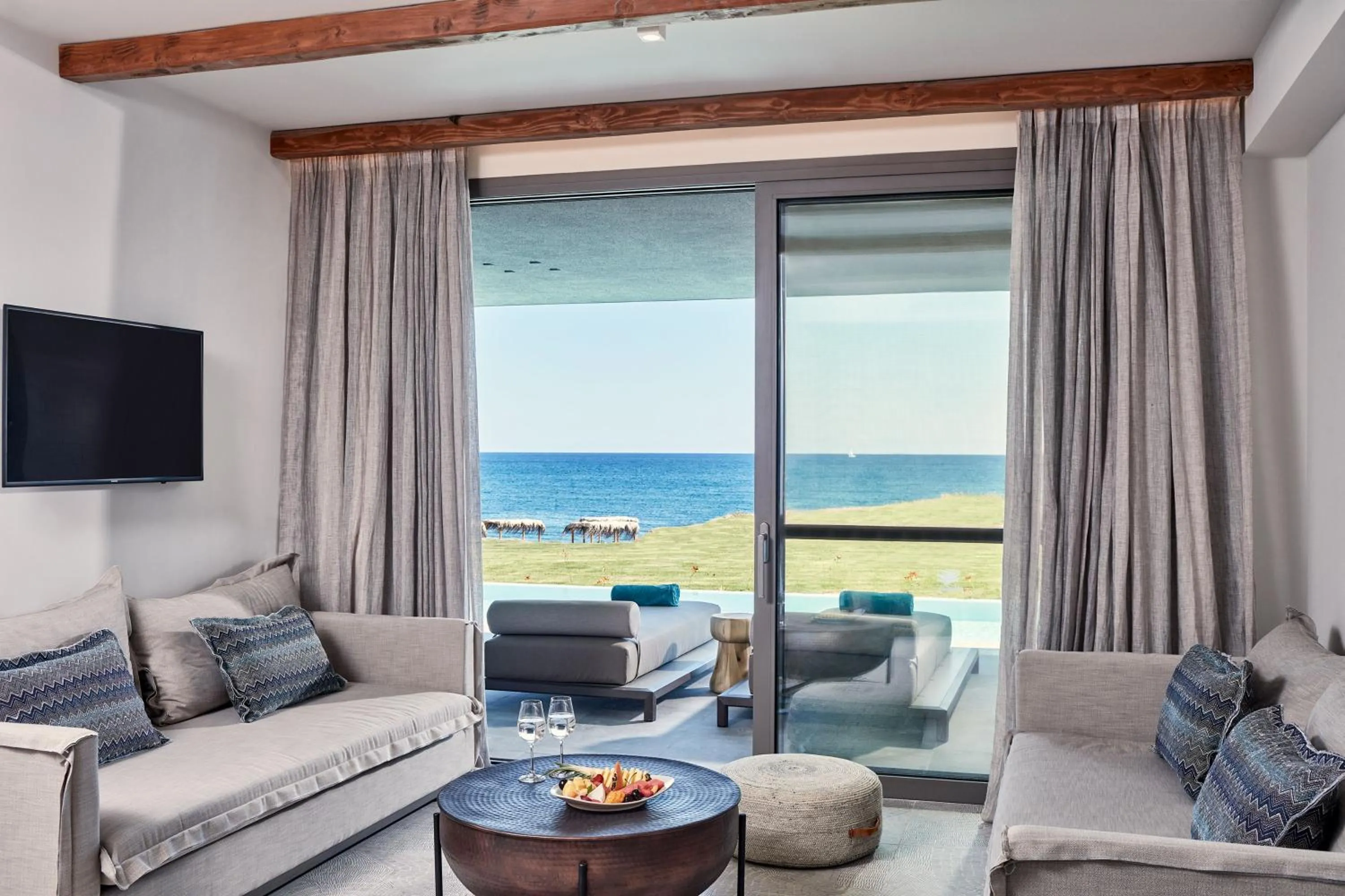 Living room in Atlantica Dreams Resort