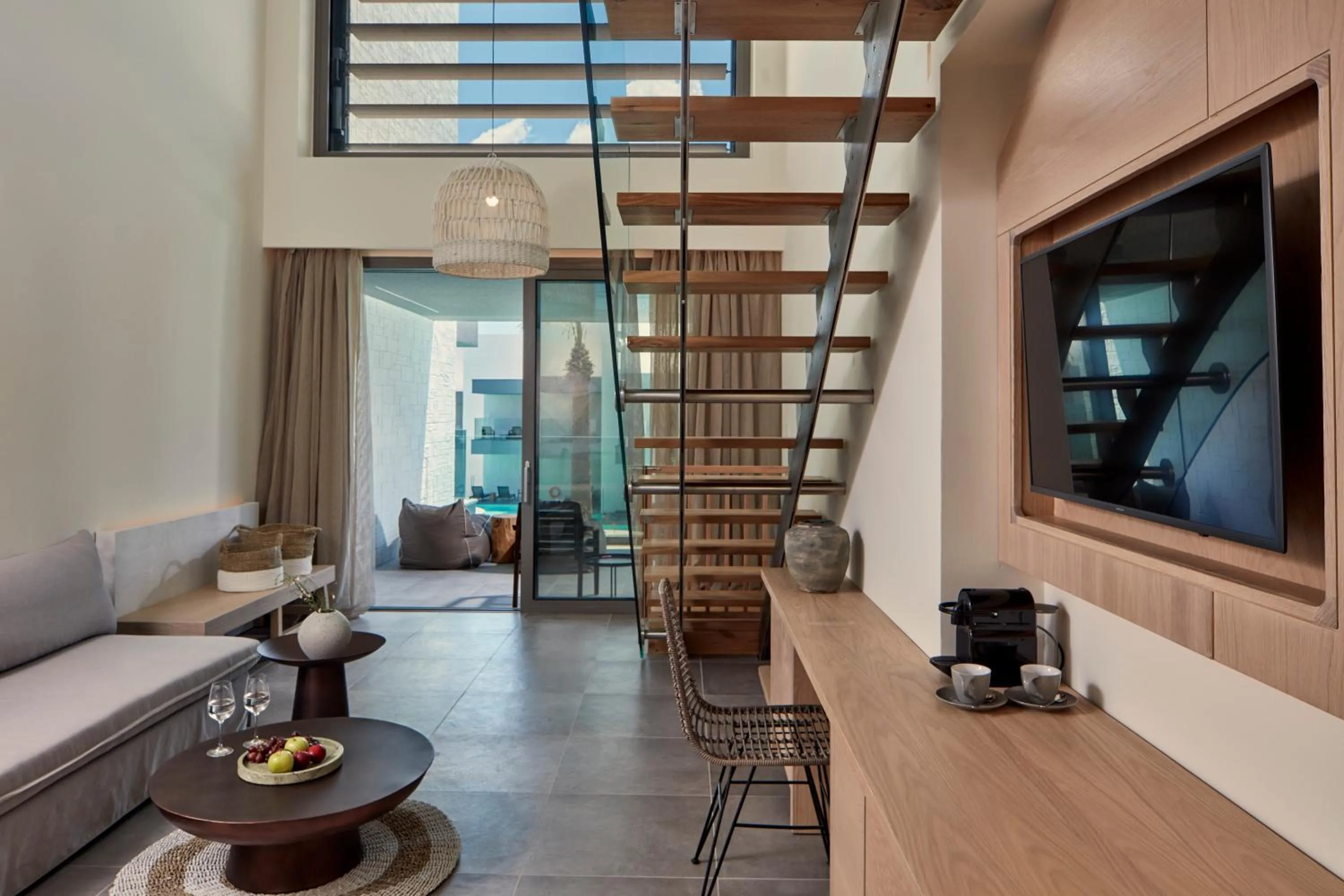 Living room in Atlantica Dreams Resort