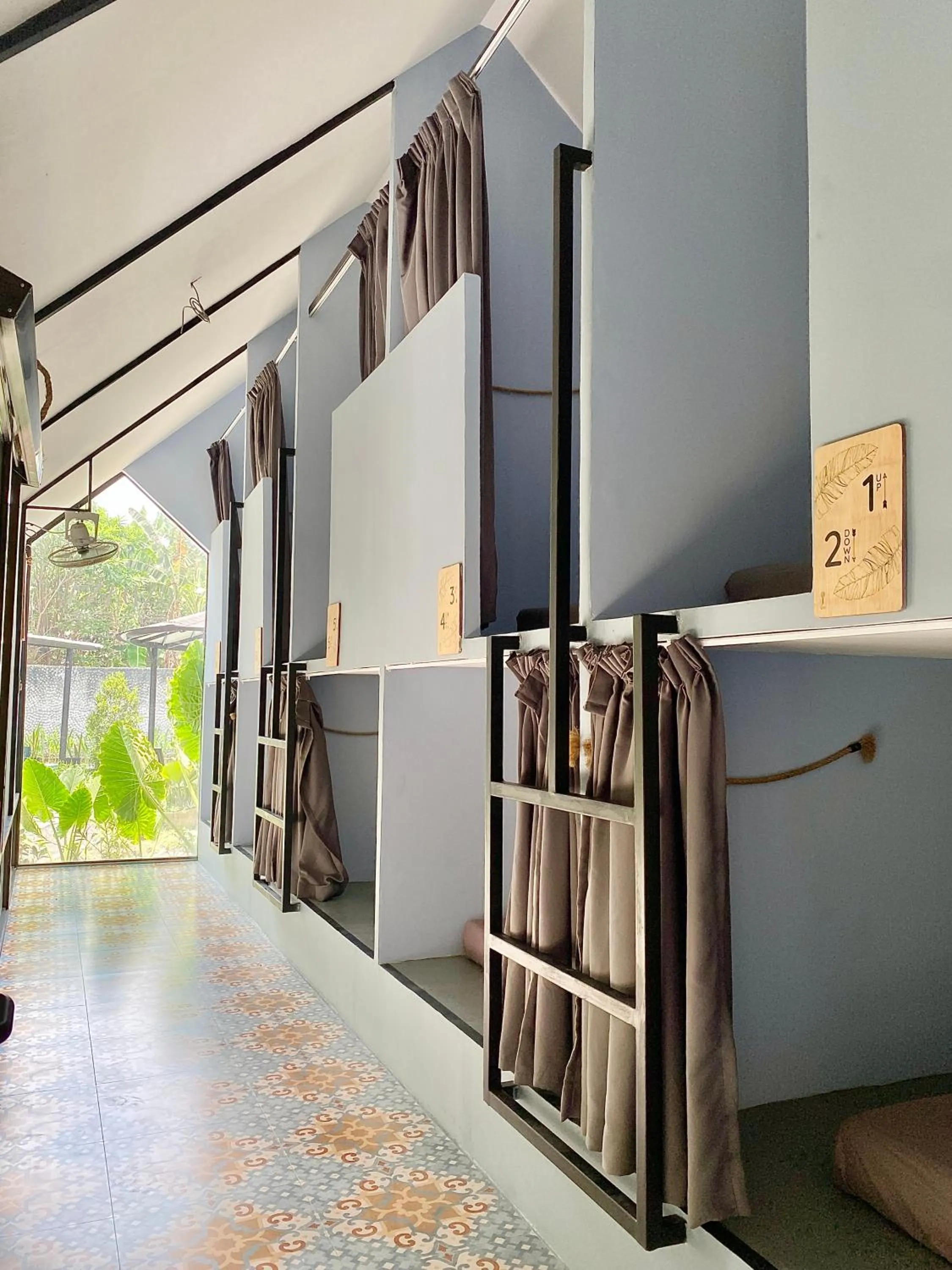 Bedroom in The Jungle Hostel Canggu