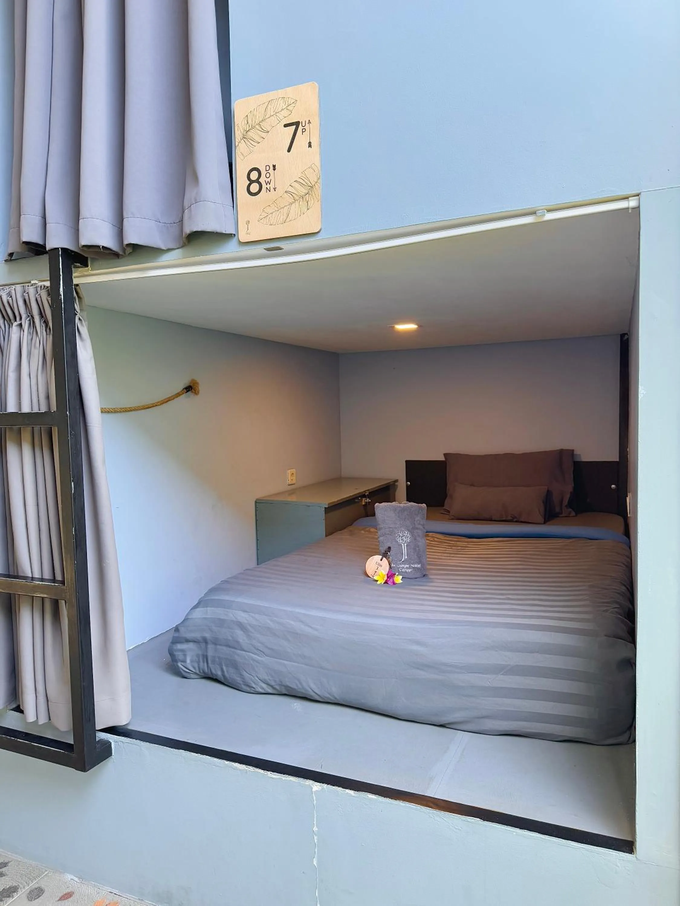 Bed in The Jungle Hostel Canggu