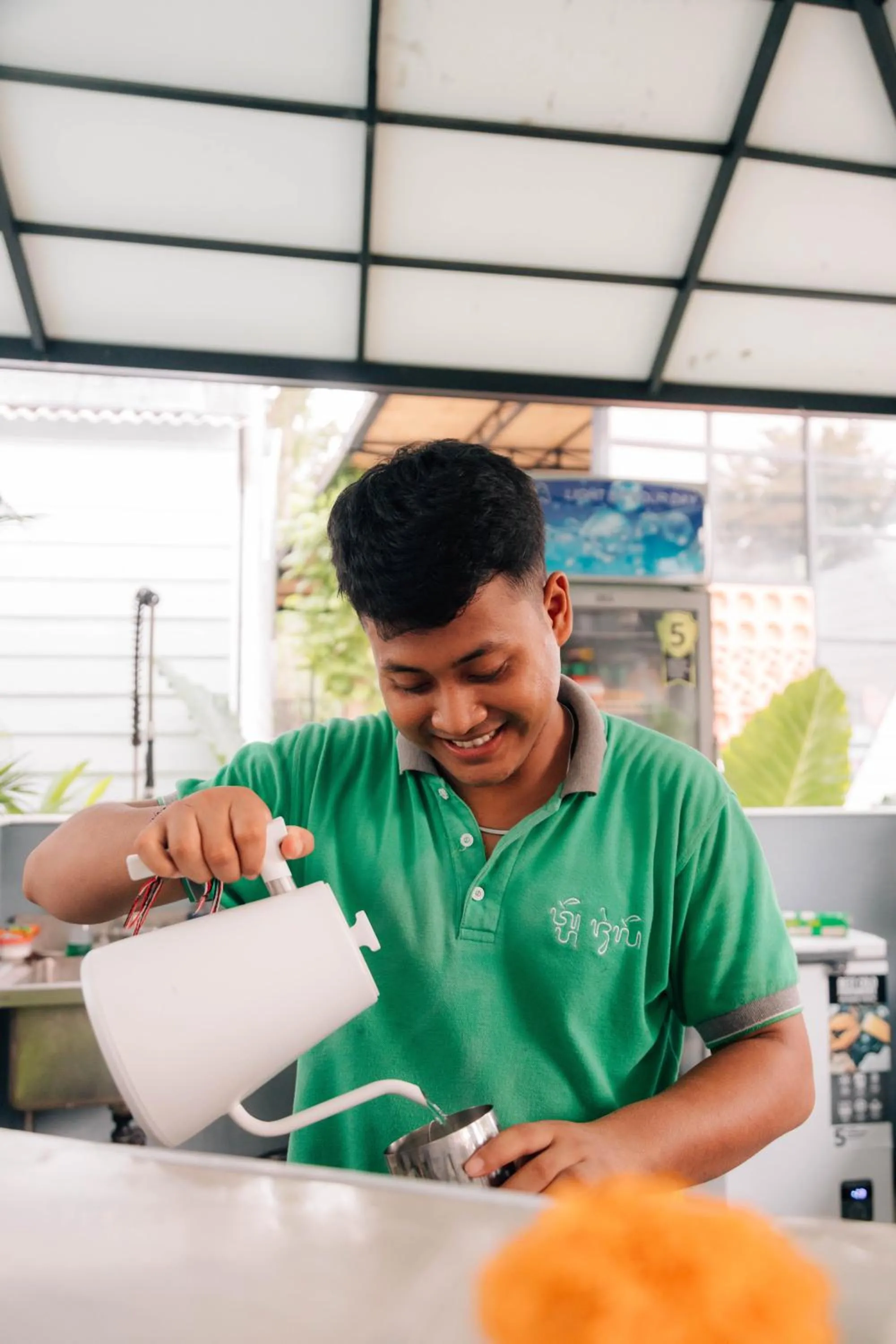 People in The Jungle Hostel Canggu