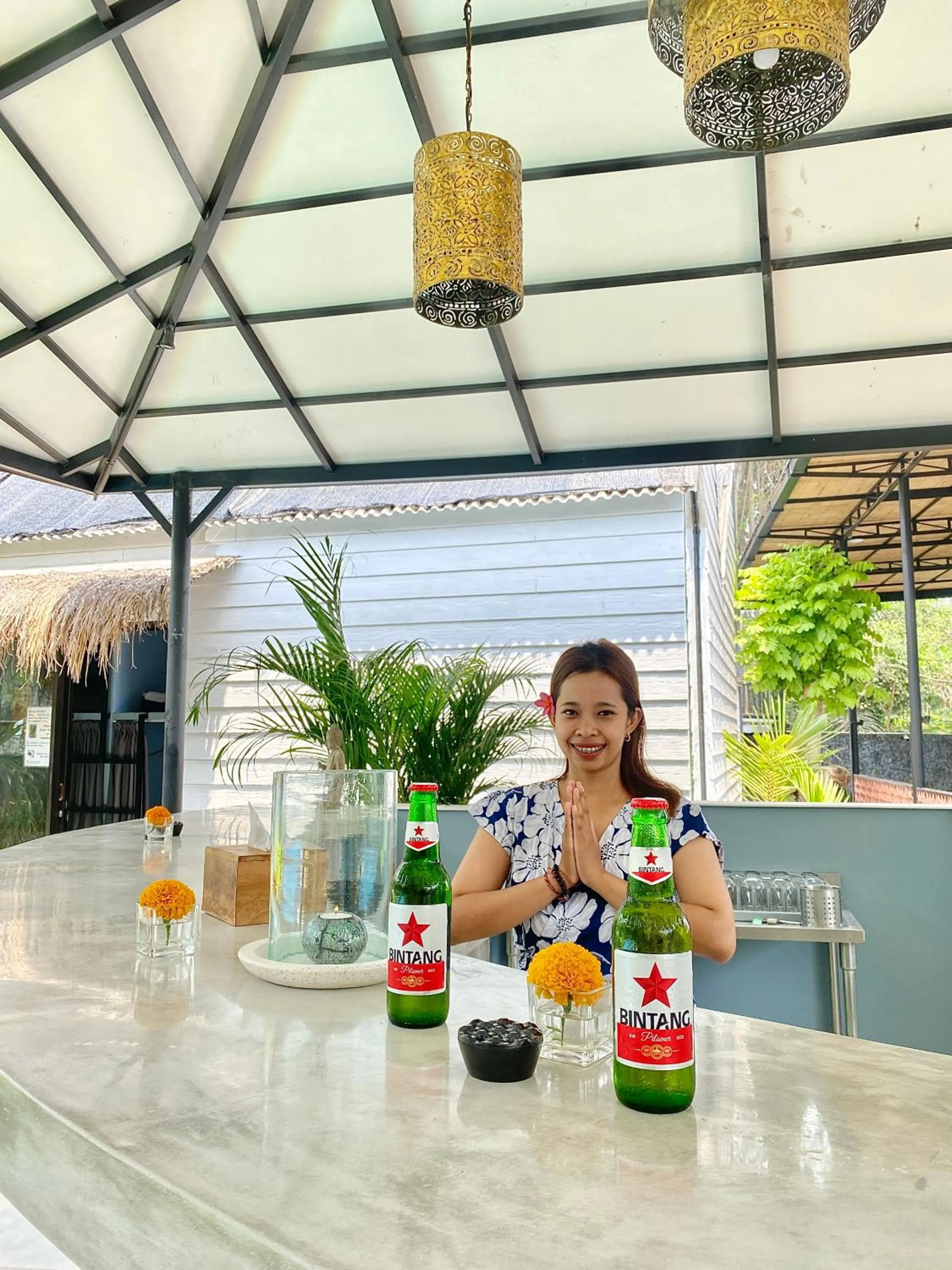 Lounge or bar in The Jungle Hostel Canggu