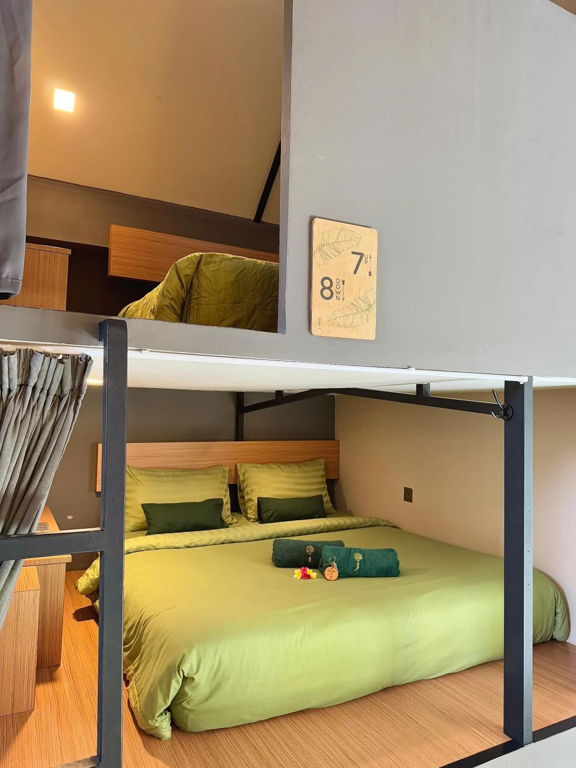 Bed in The Jungle Hostel Canggu