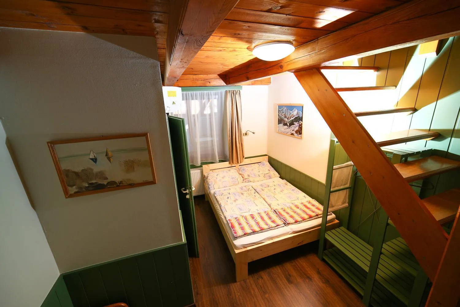 Bed in Kisfaludy Vendégház -Sümeg-
