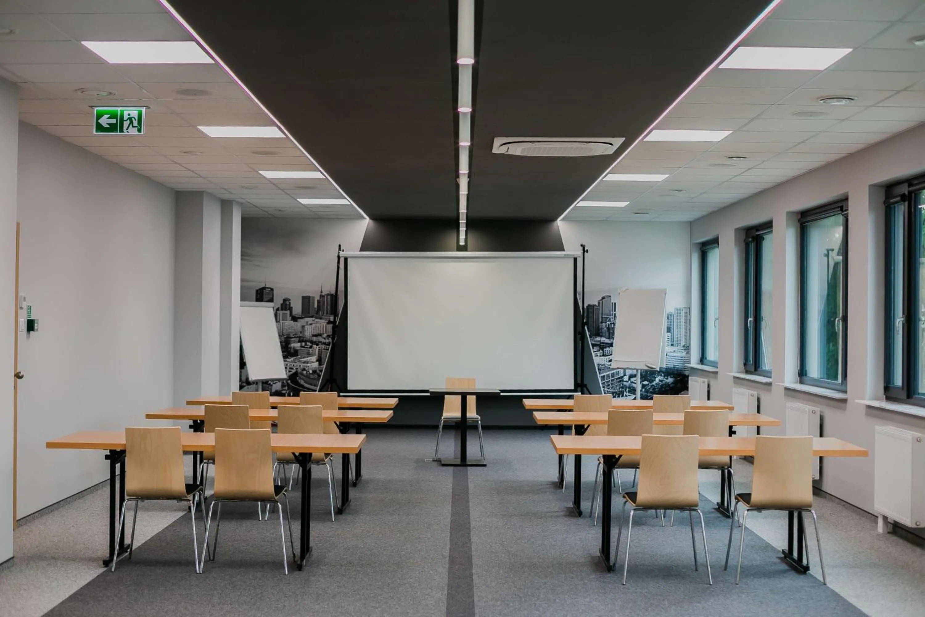 On site in V Hotel Warsaw