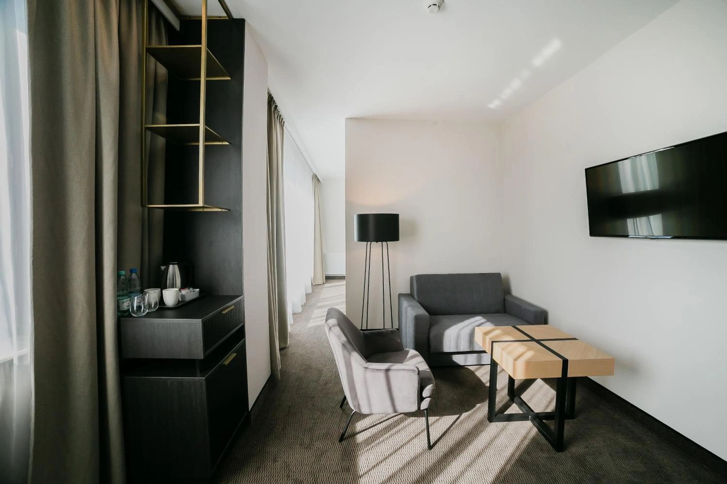 Living room, TV/Entertainment Center in V Hotel Warsaw