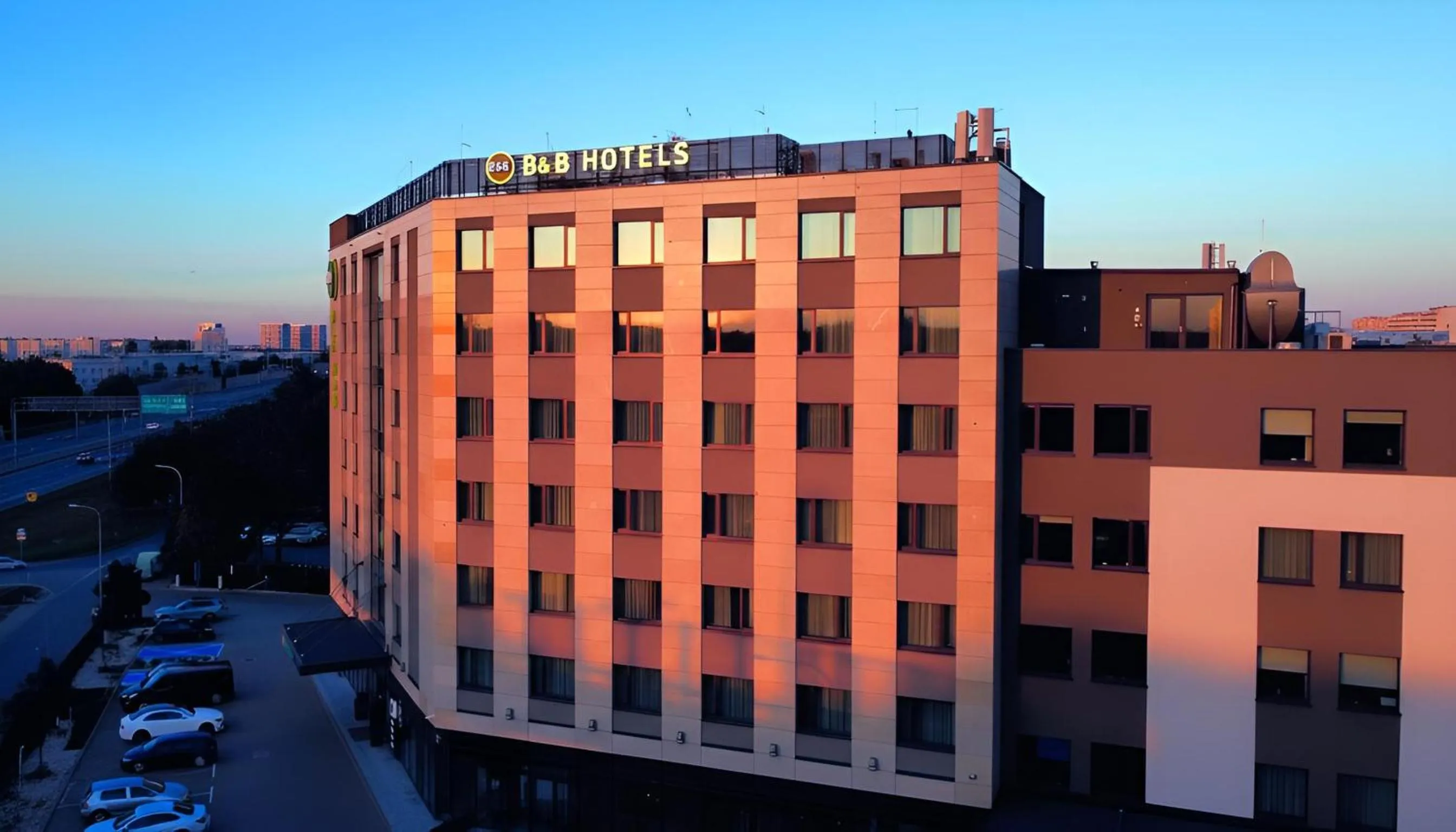 Property building in B&B HOTEL Warsaw East