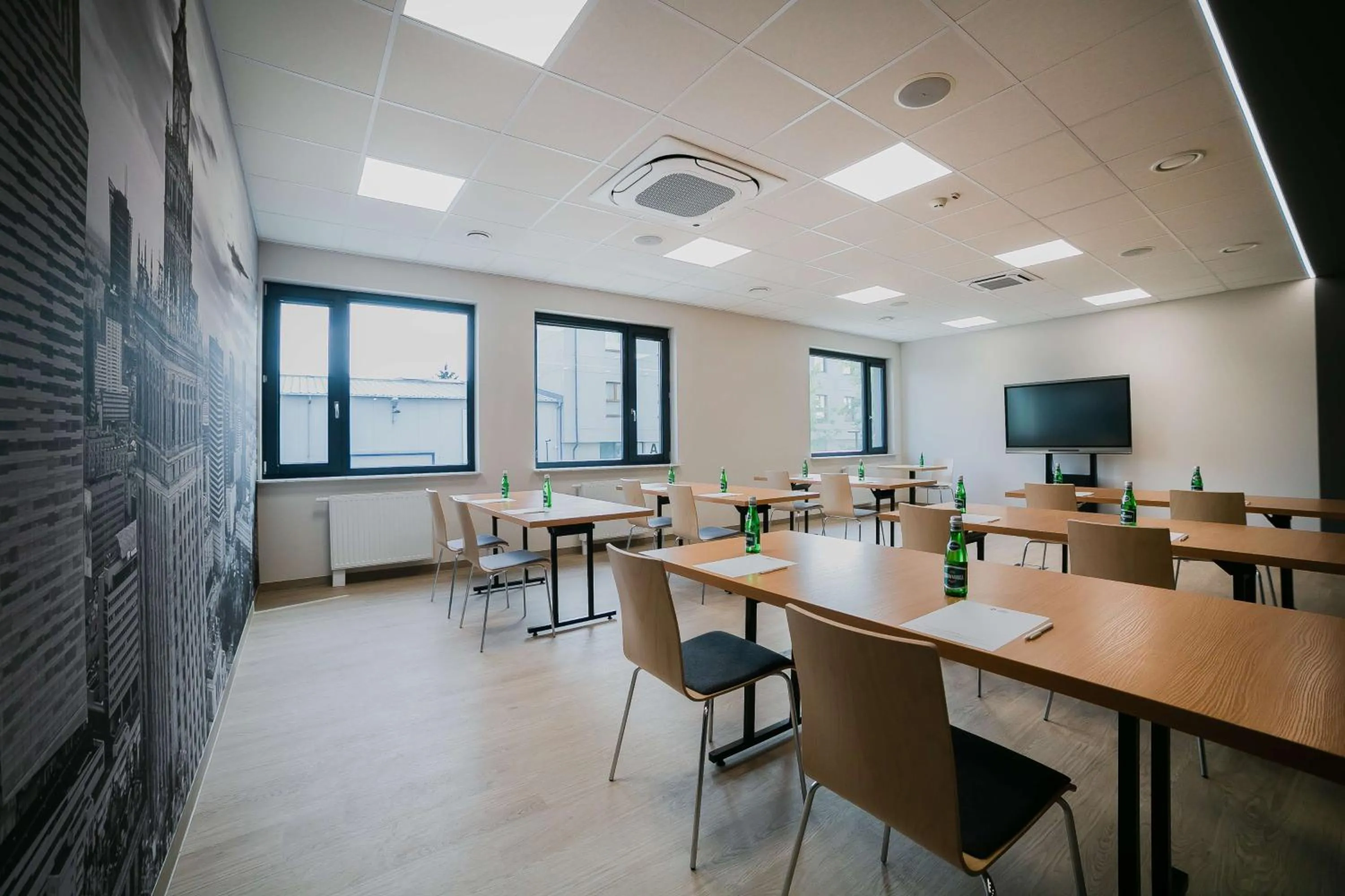 On site in V Hotel Warsaw