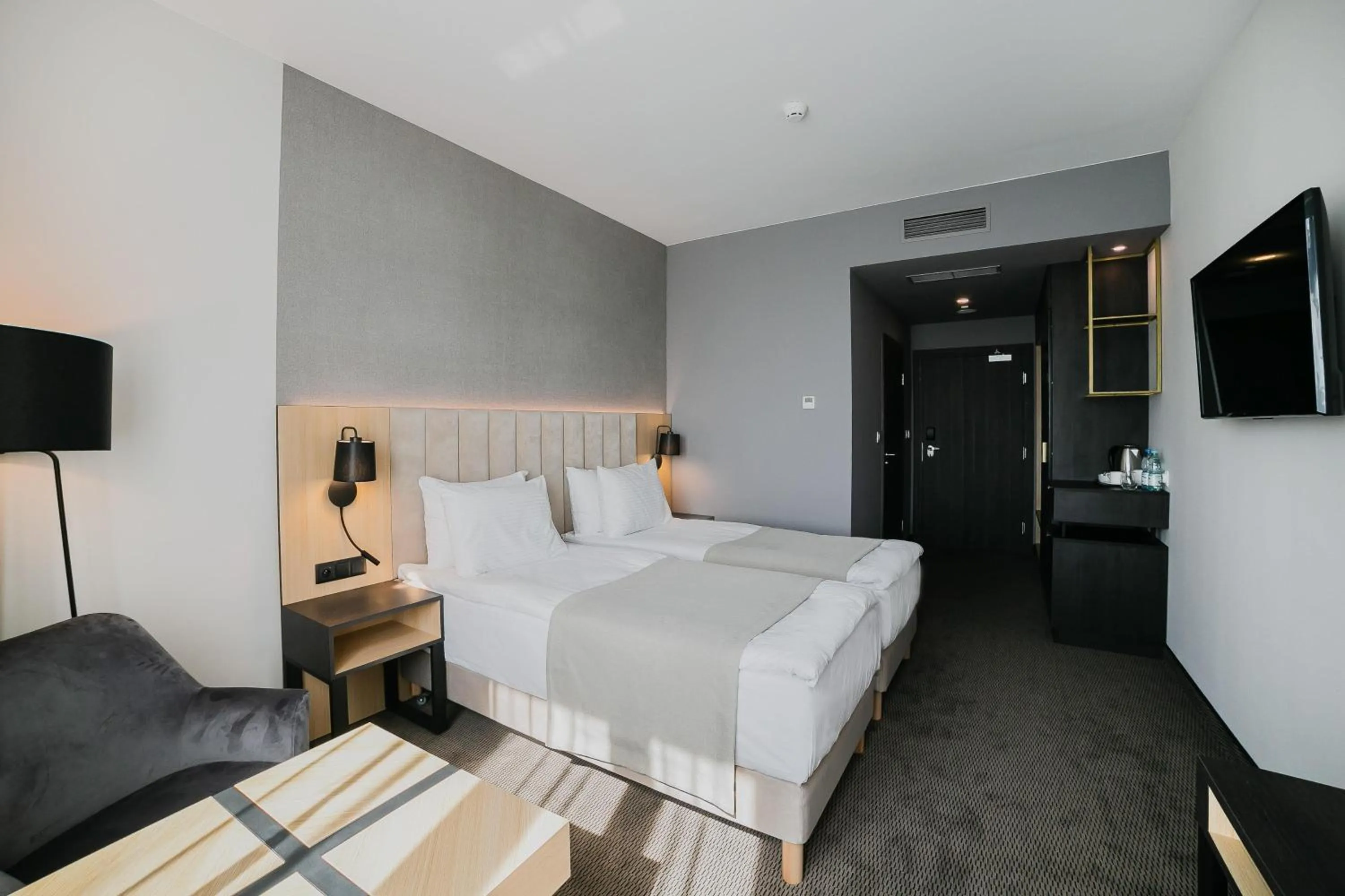 Photo of the whole room, Bed in B&B HOTEL Warsaw East