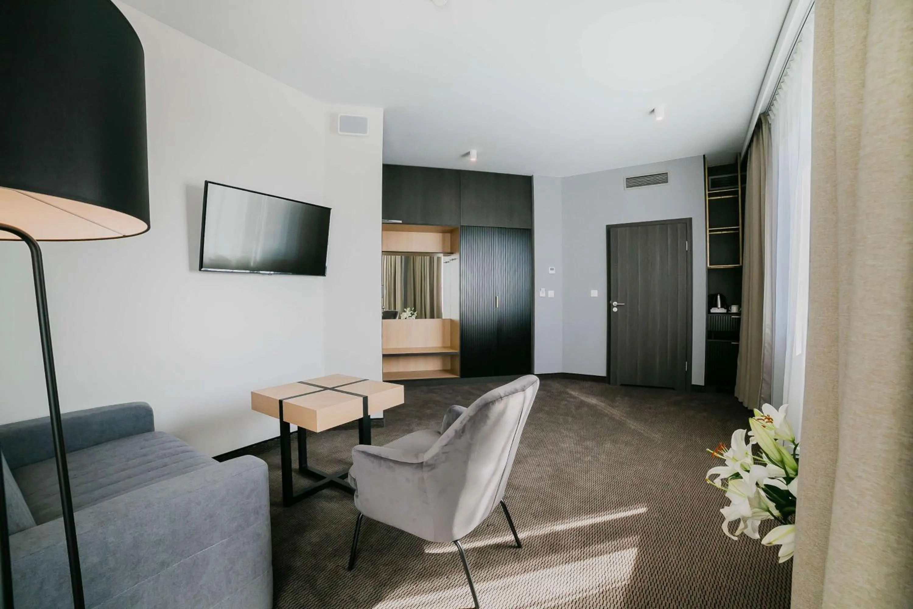 TV and multimedia, TV/Entertainment Center in V Hotel Warsaw