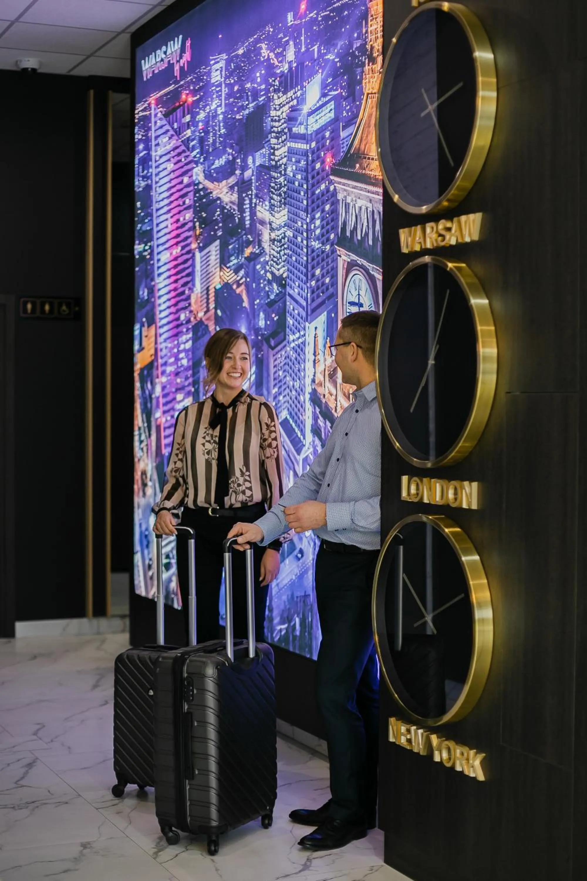 People in V Hotel Warsaw