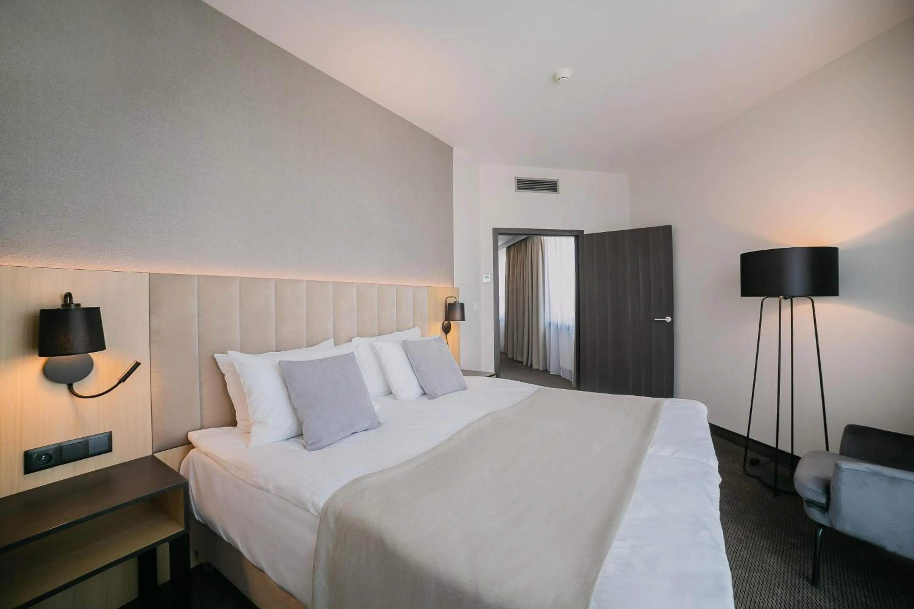 Photo of the whole room, Bed in B&B HOTEL Warsaw East