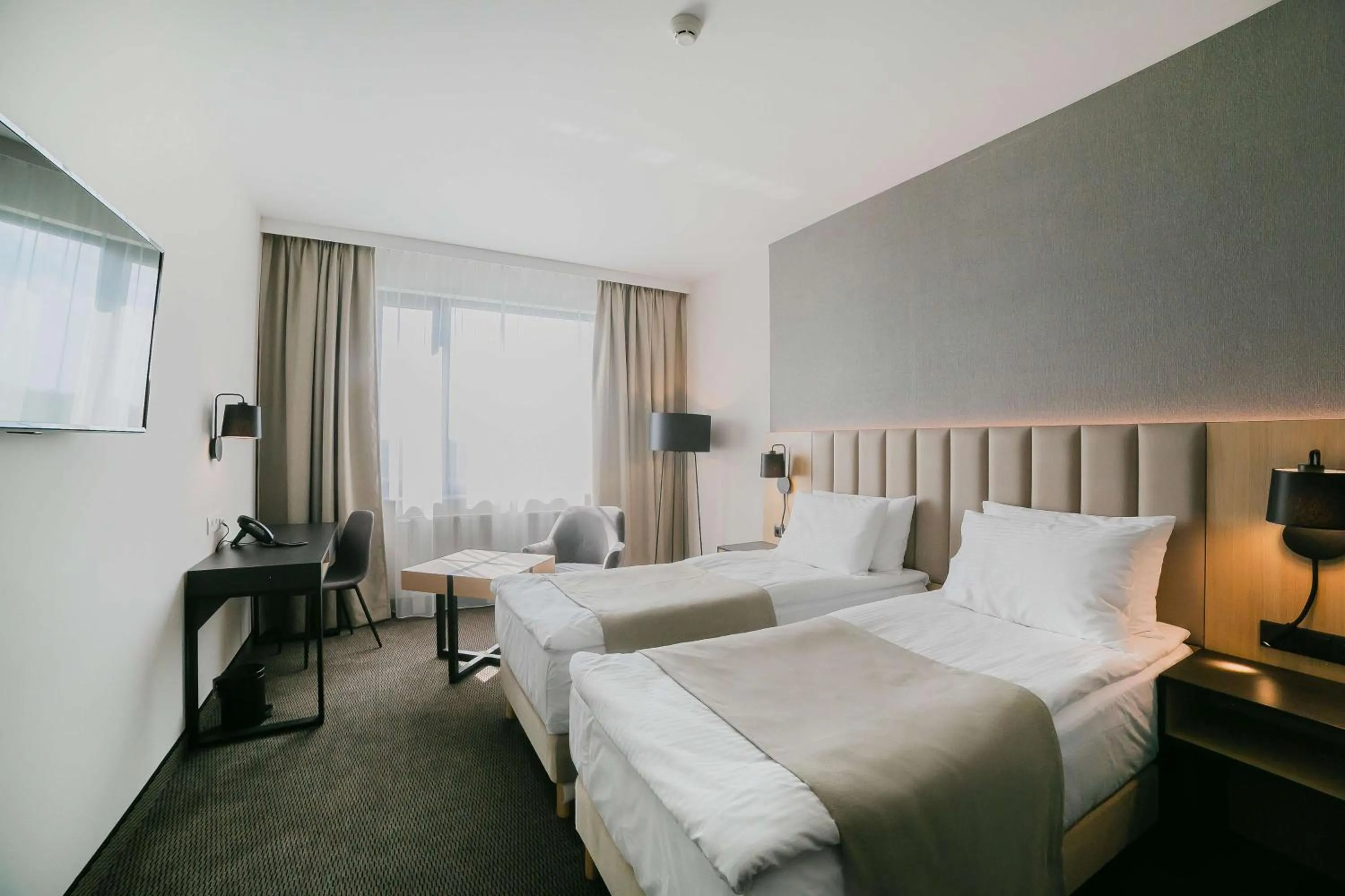 TV and multimedia, Bed in V Hotel Warsaw