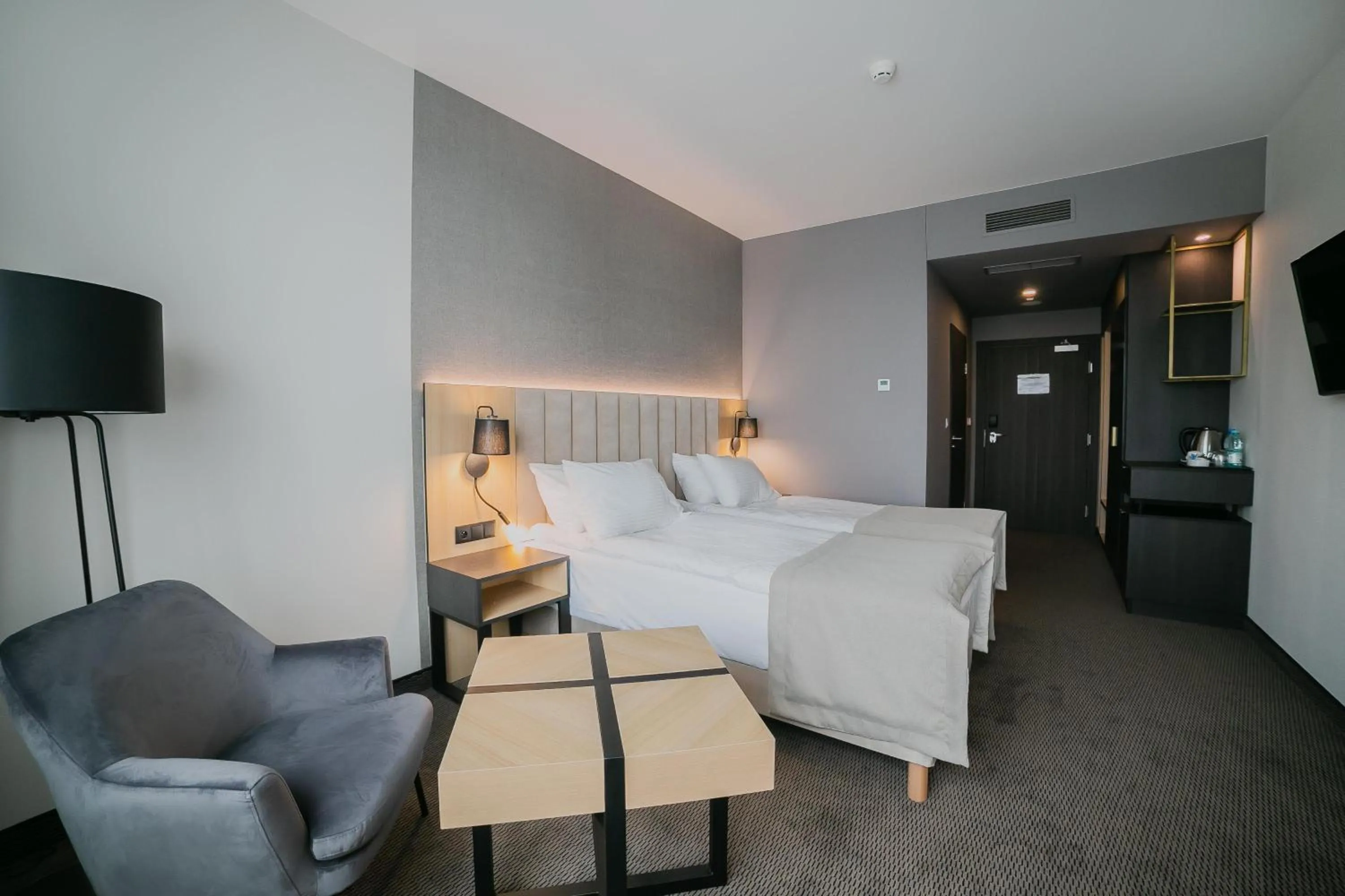 Photo of the whole room, Bed in B&B HOTEL Warsaw East