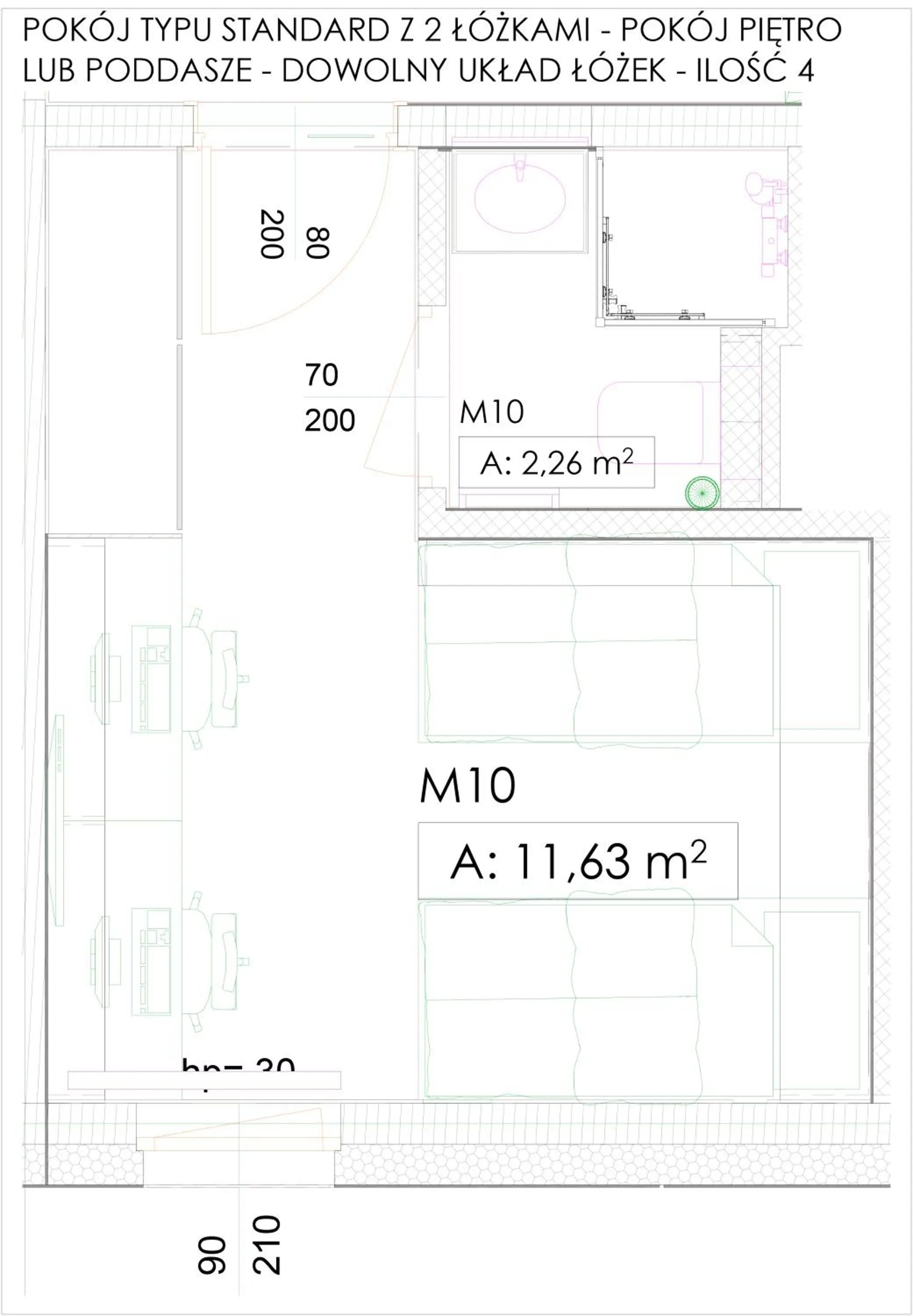Floor plan in iroom