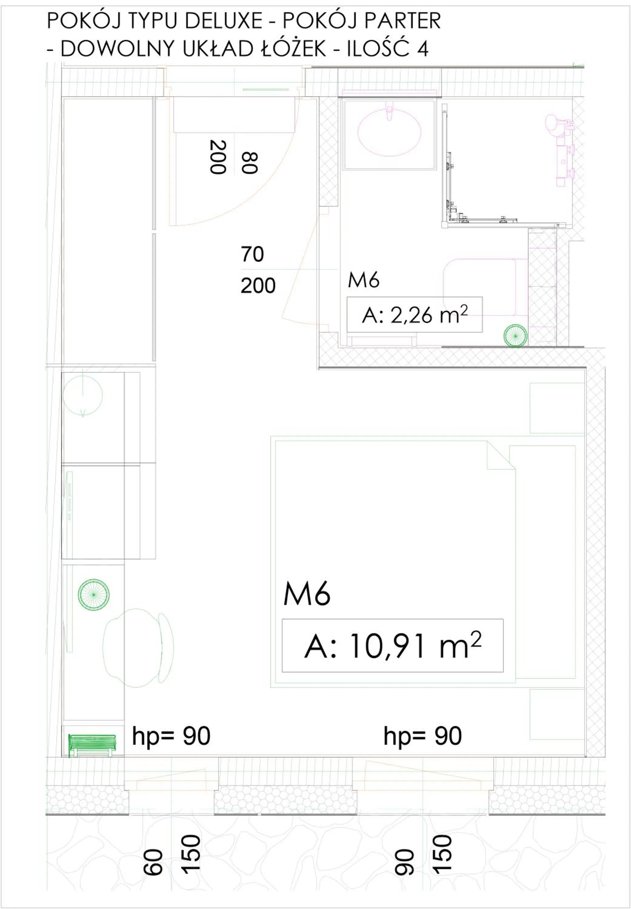 Floor plan in iroom
