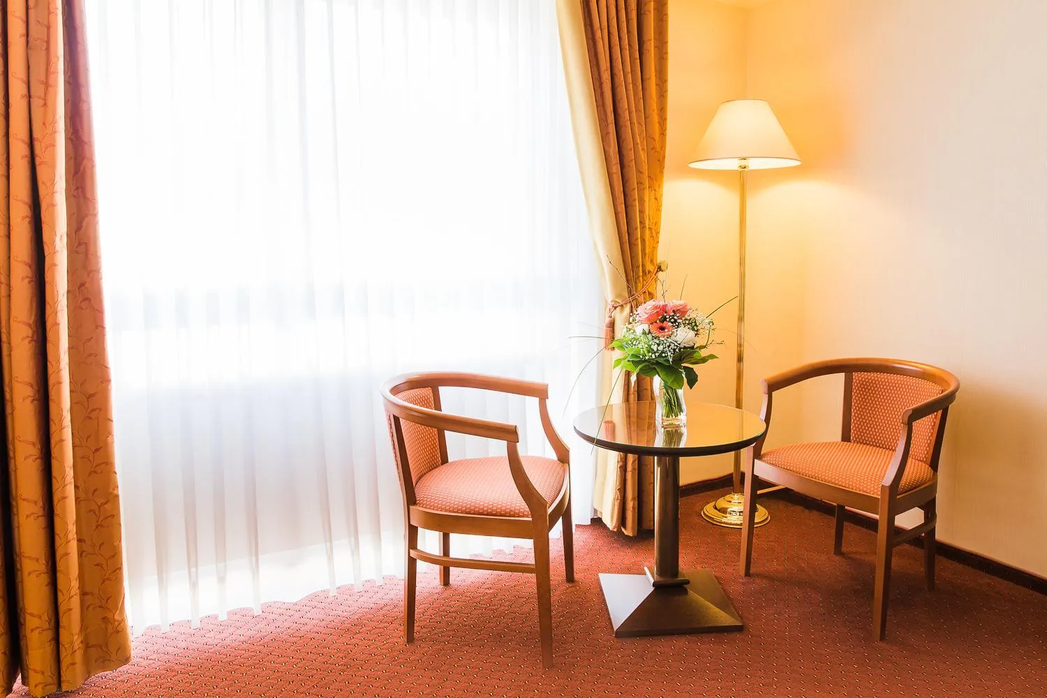 Seating area in Hotel Villa Marburg im Park