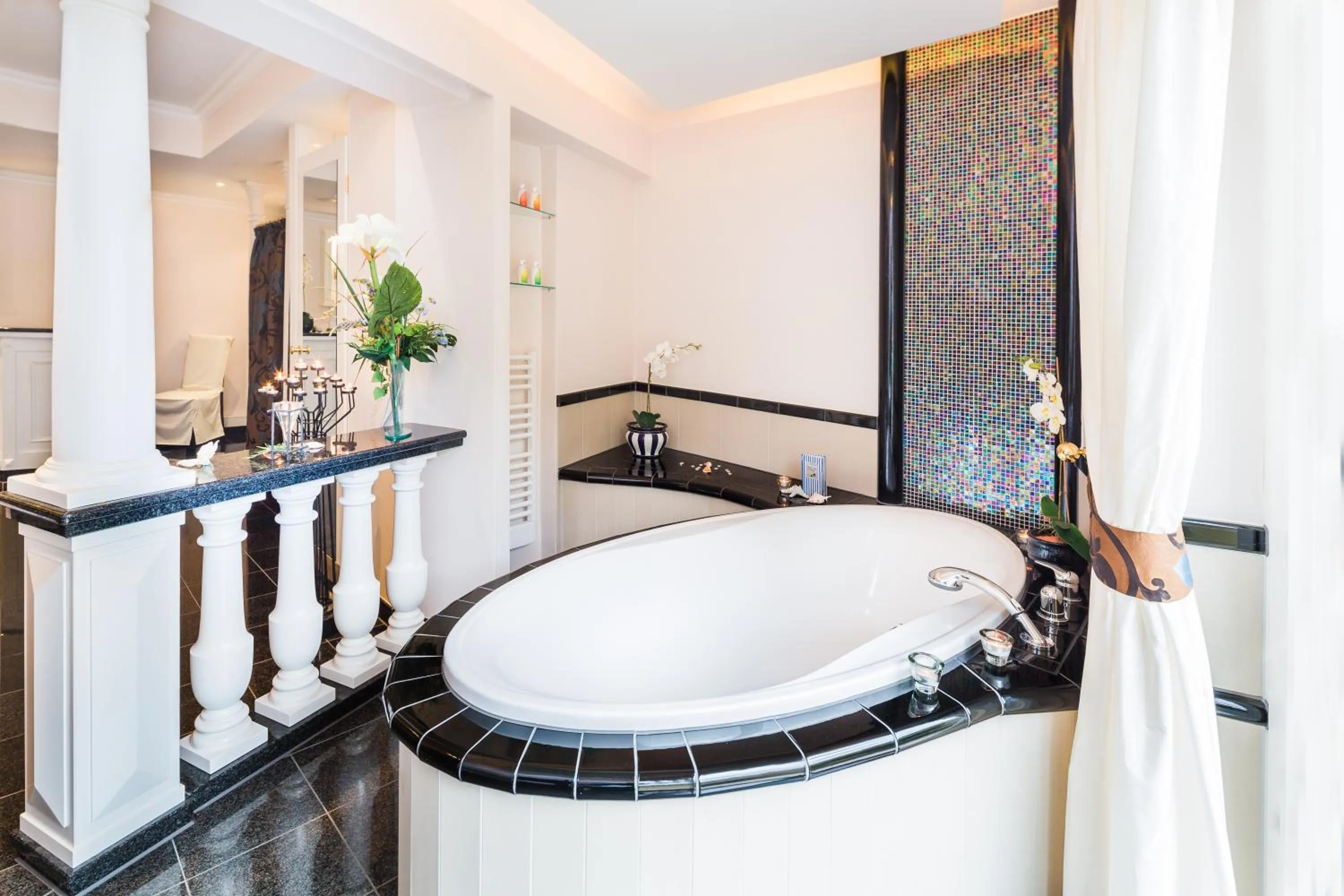 Spa and wellness centre/facilities in Hotel Villa Marburg im Park