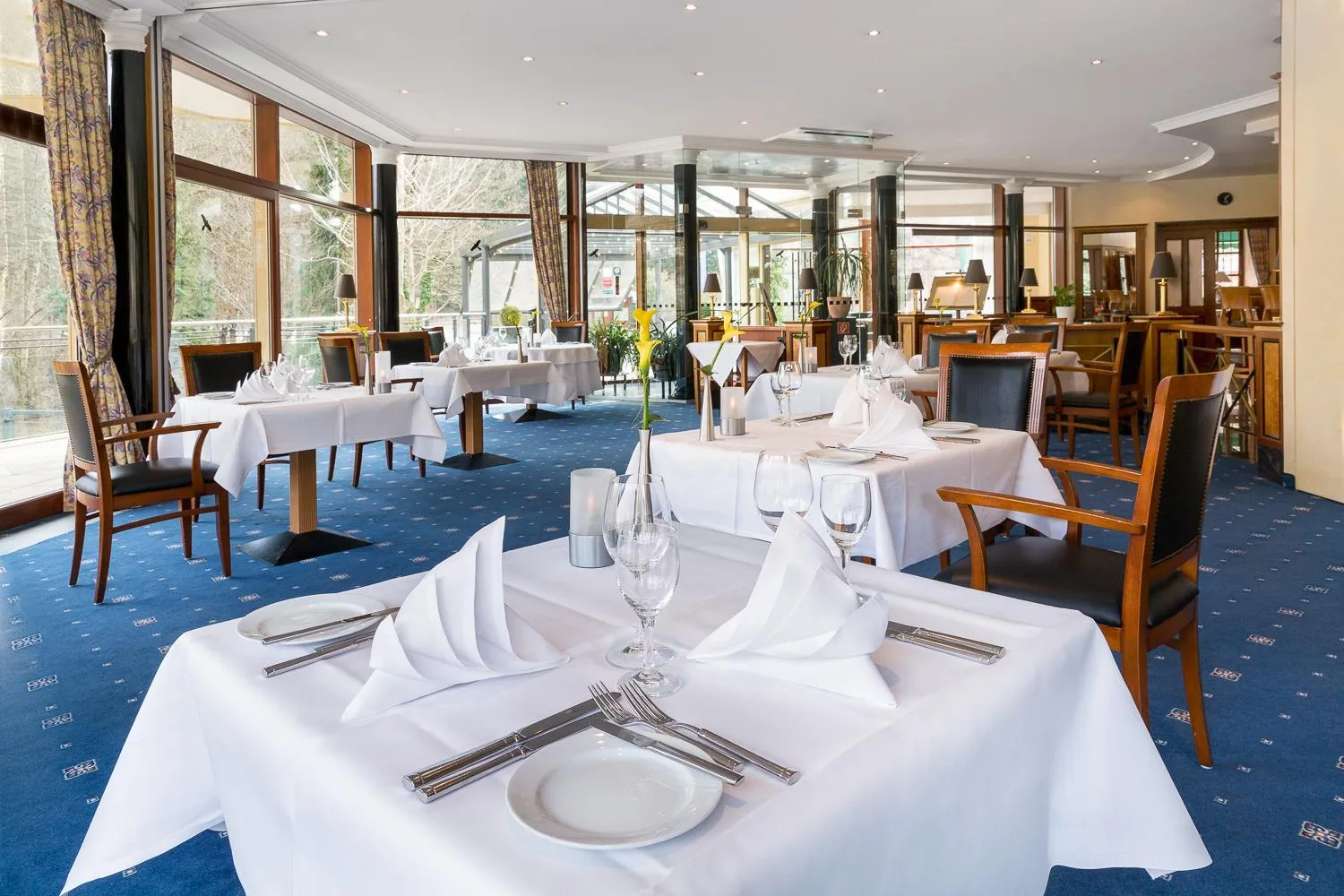 Restaurant/places to eat in Hotel Villa Marburg im Park