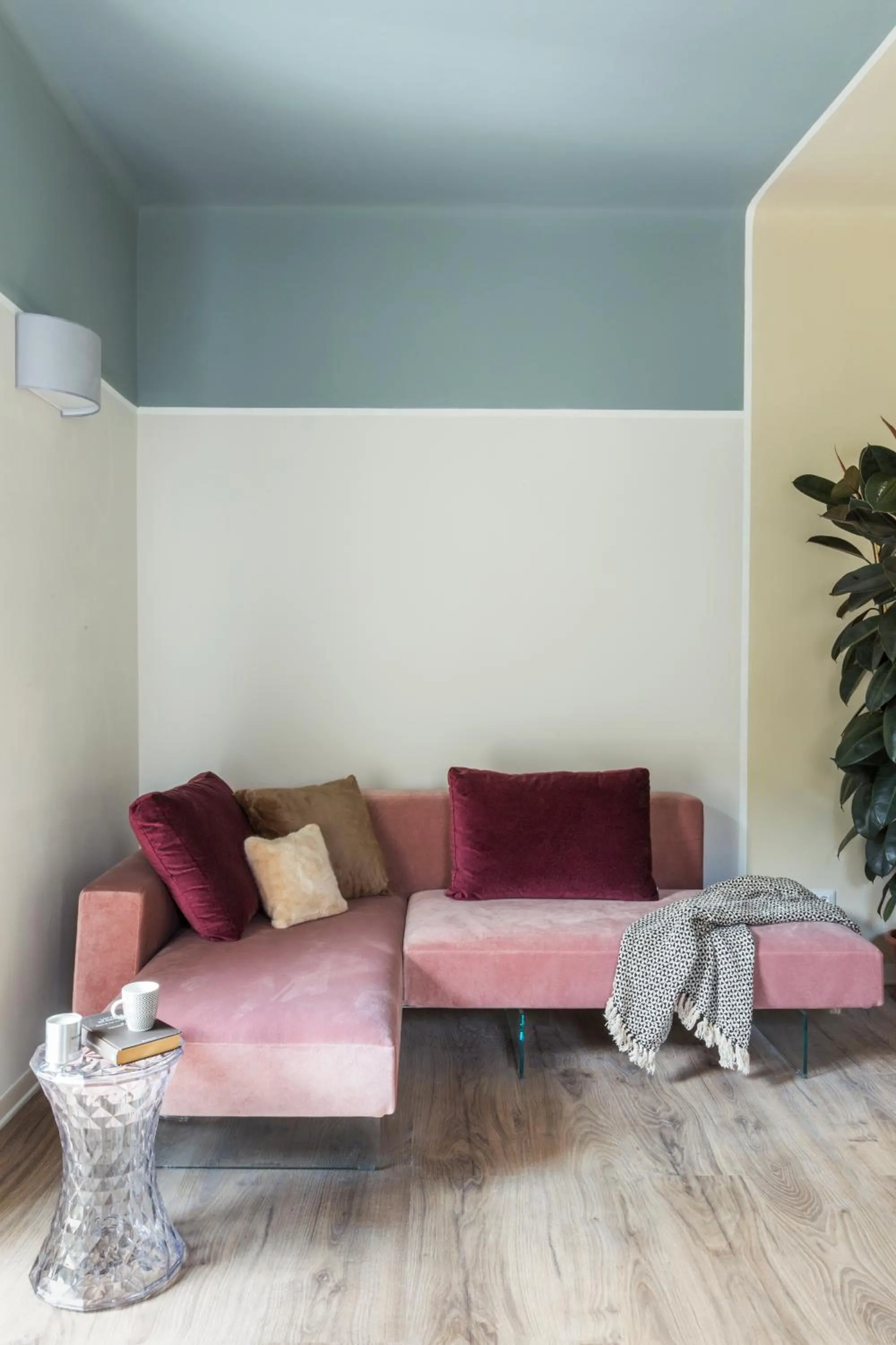 Living room in San Leonardo Suites