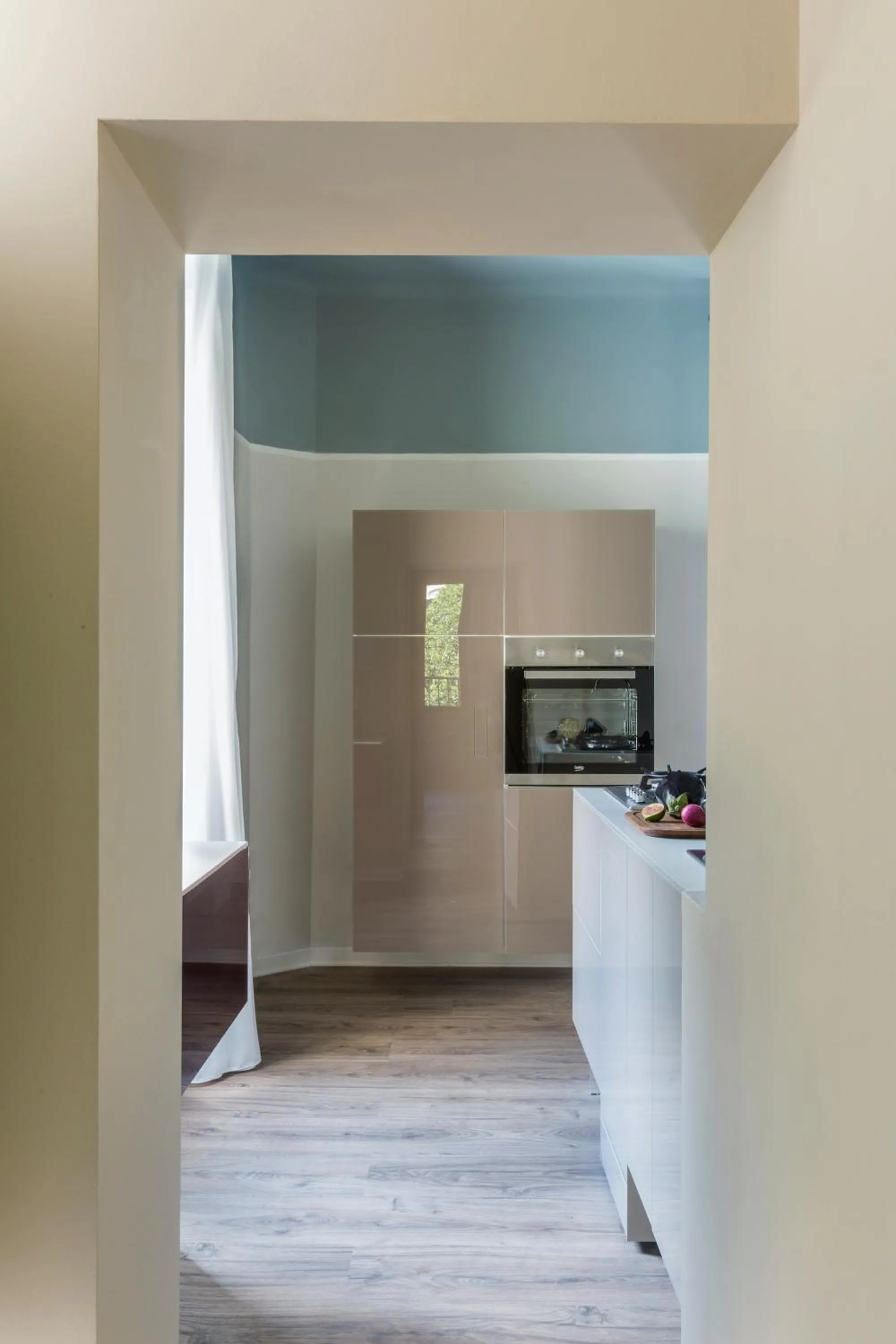 Kitchen or kitchenette in San Leonardo Suites