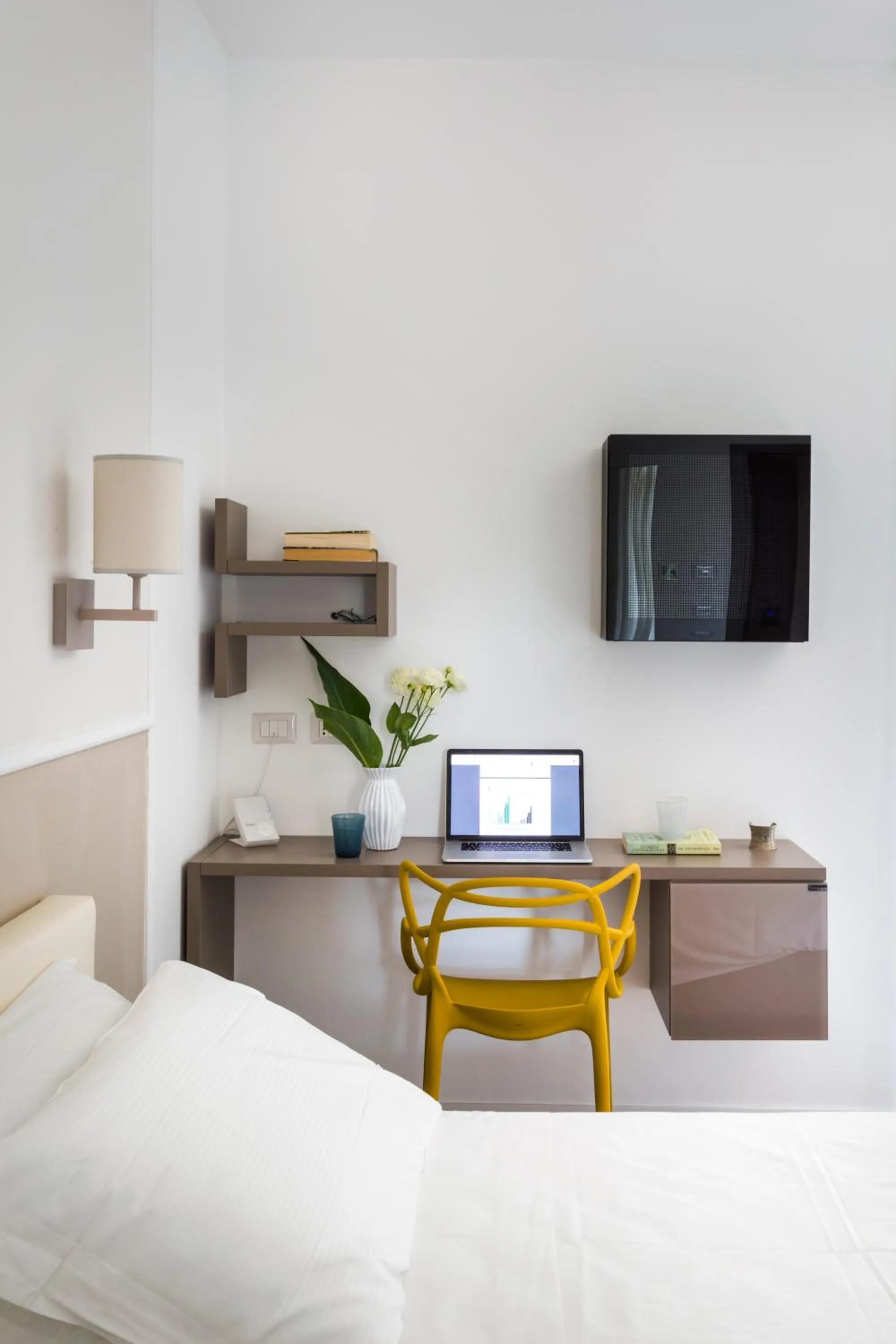 Bed in San Leonardo Suites