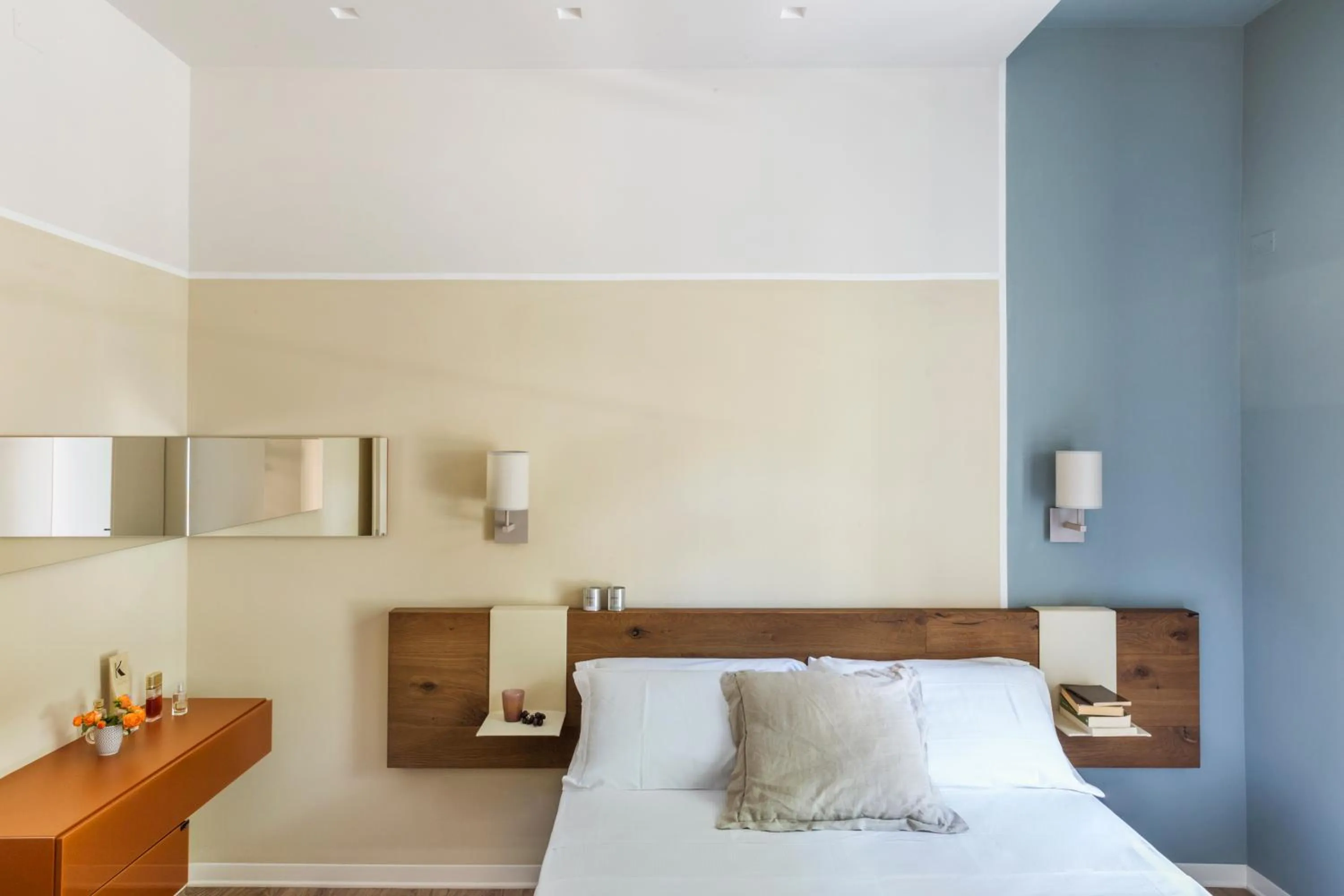 Bed in San Leonardo Suites