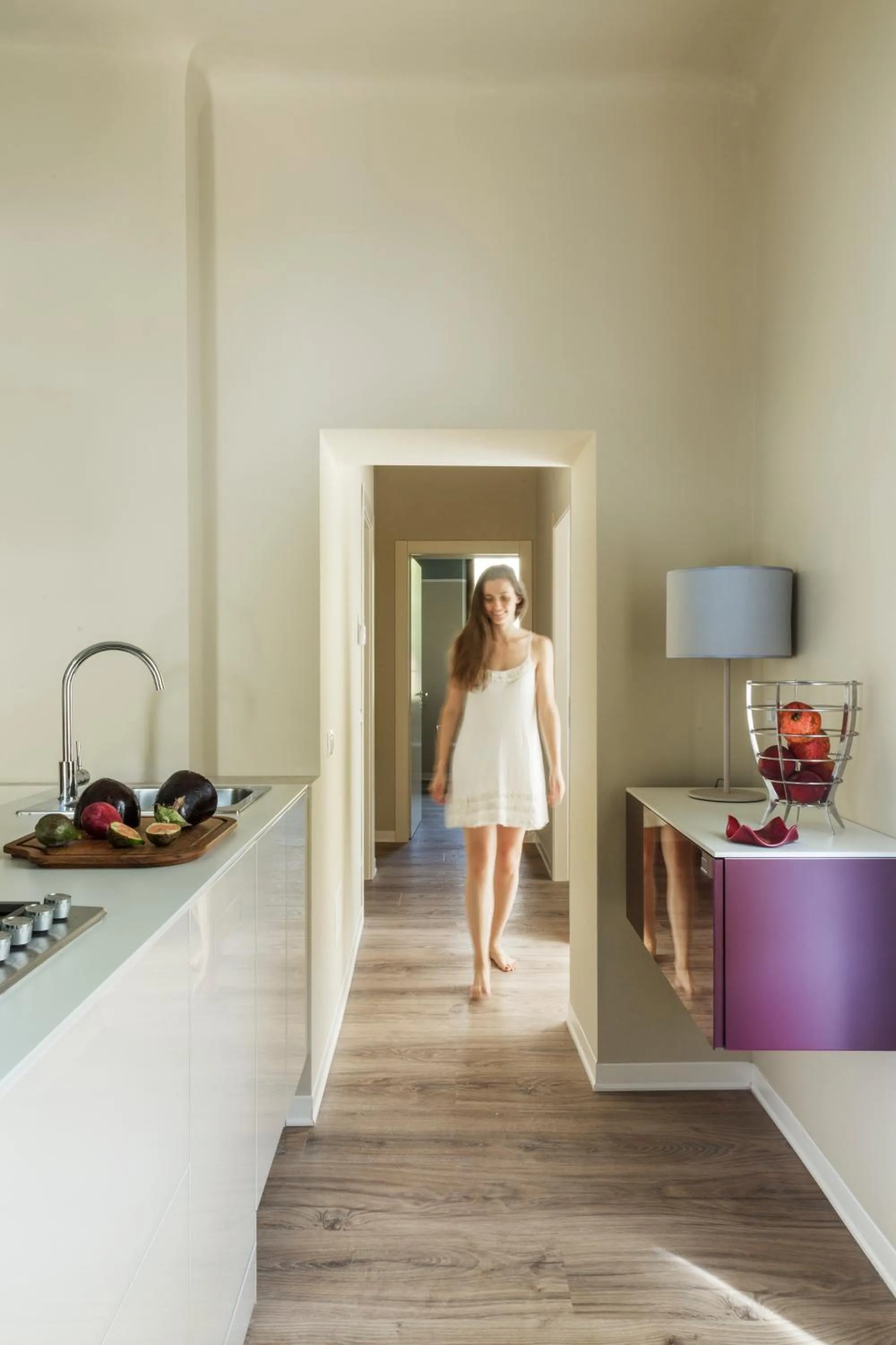 Kitchen or kitchenette in San Leonardo Suites