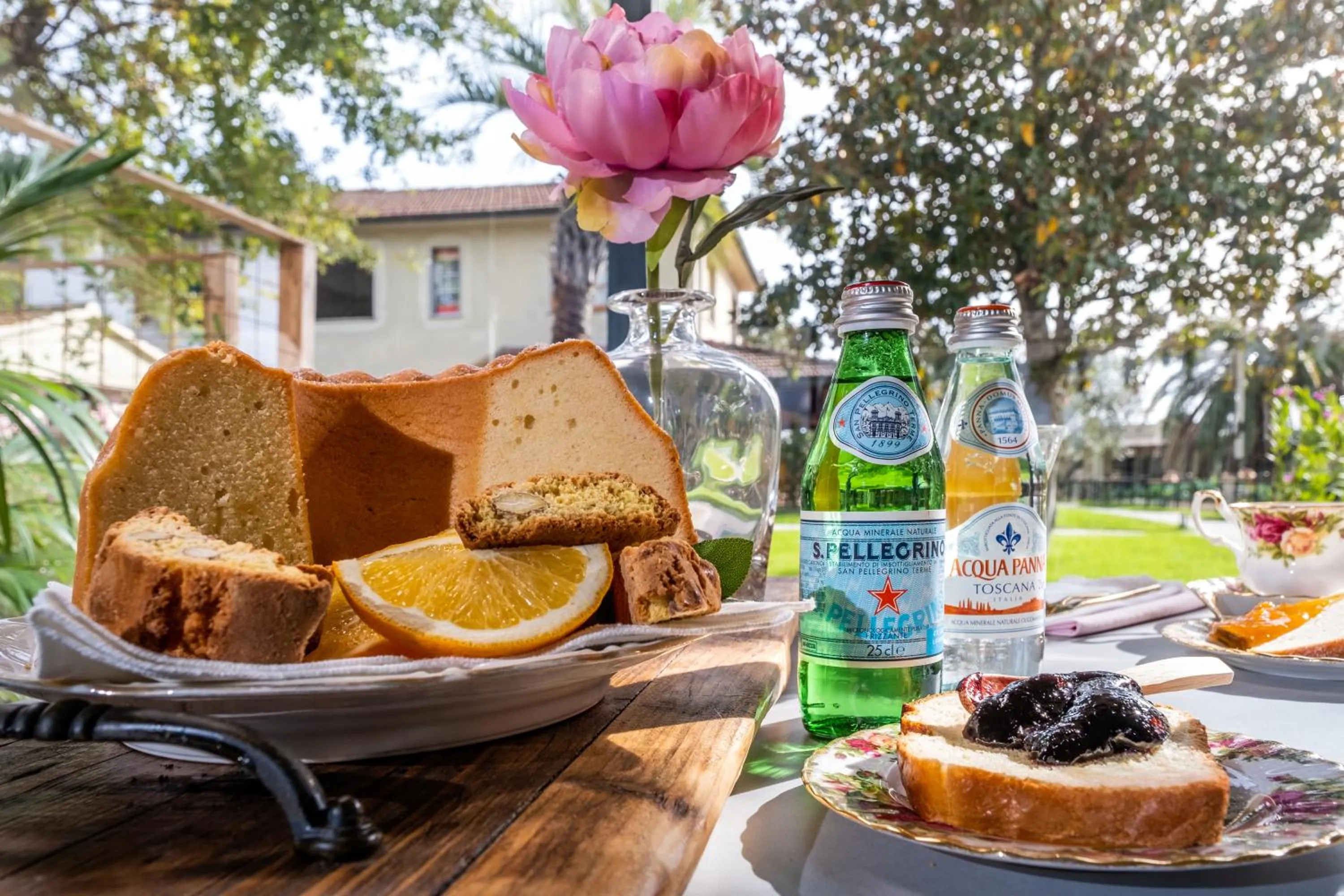 Italian breakfast in Relais San Baio