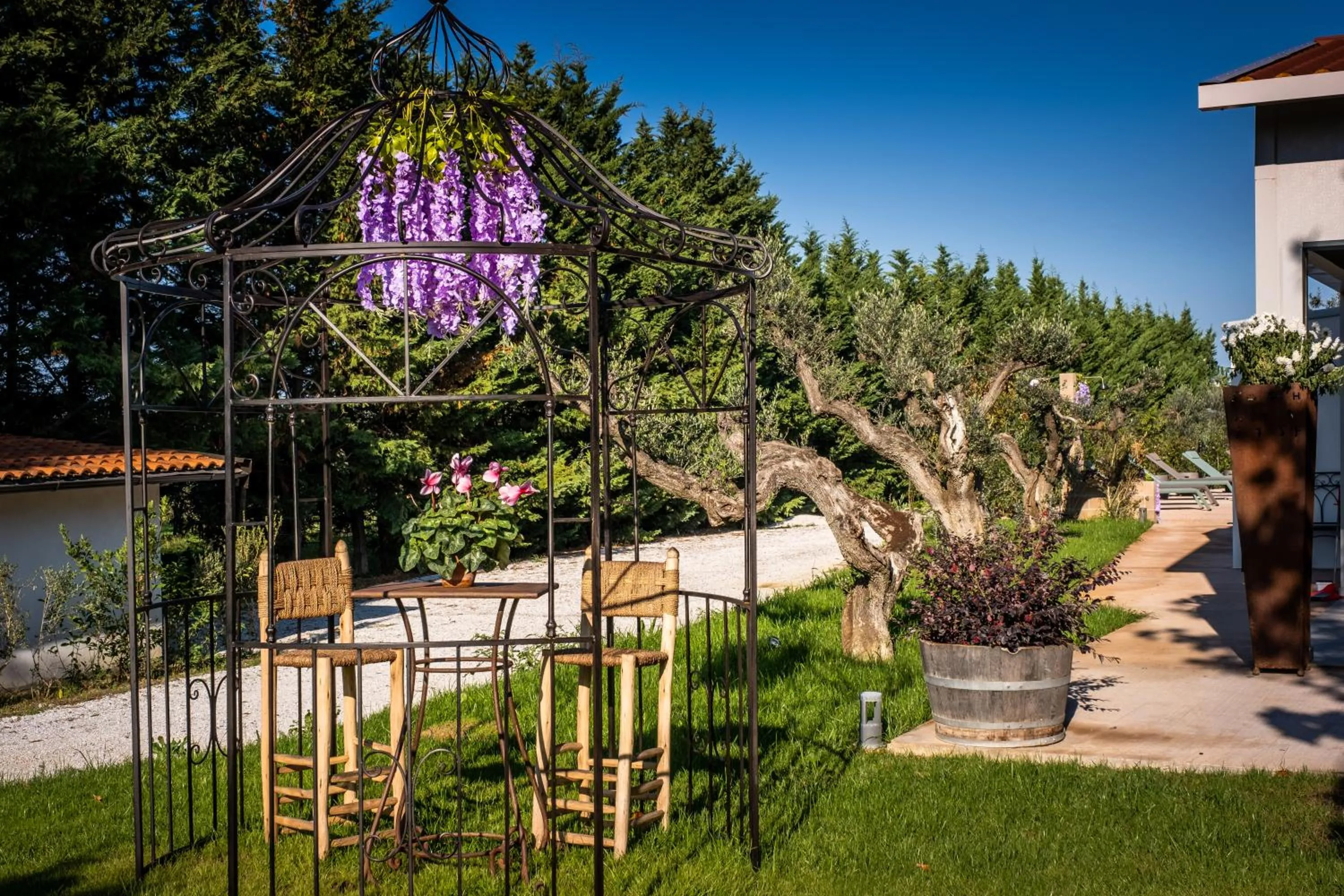 Garden in Relais San Baio