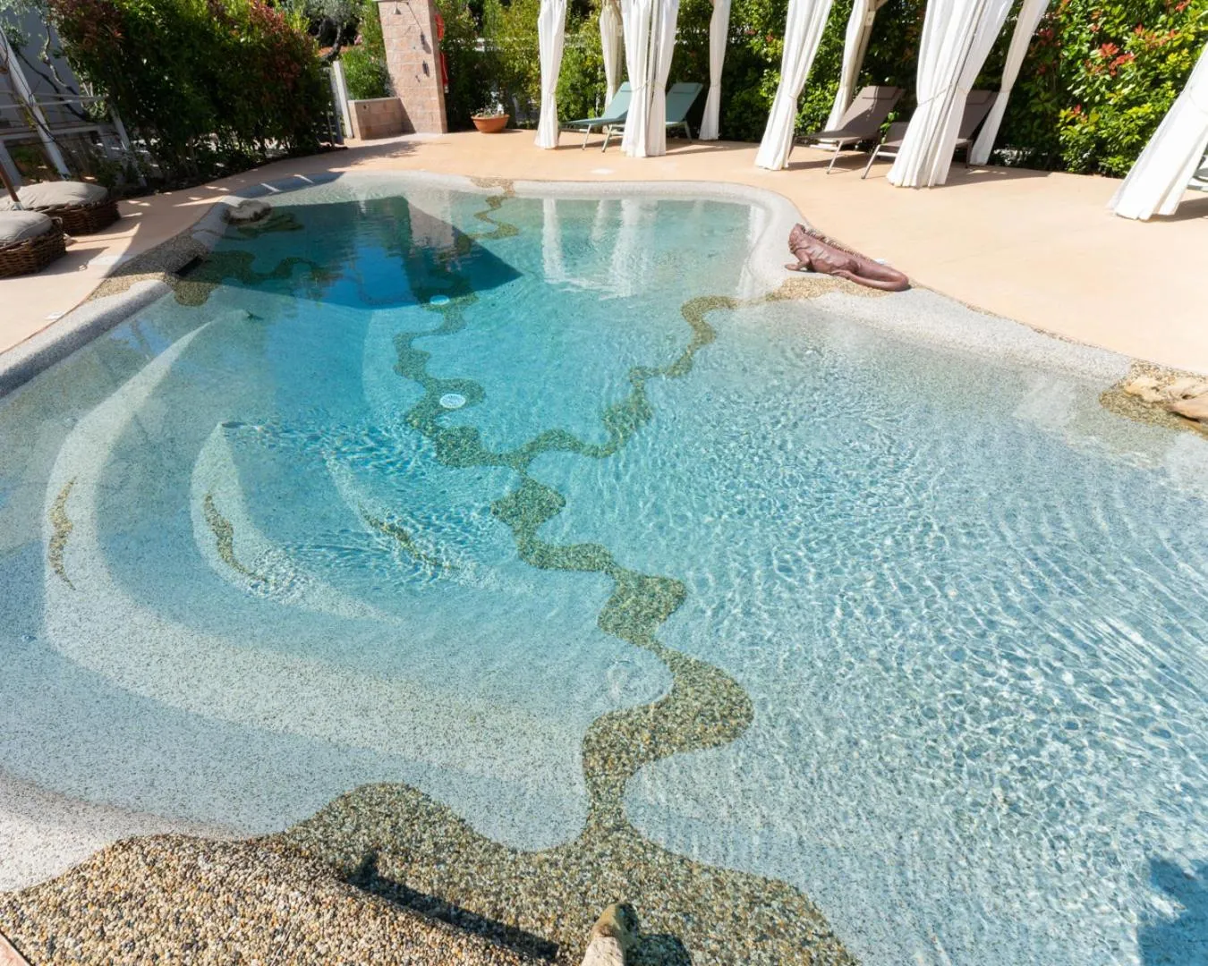 Swimming pool in Relais San Baio
