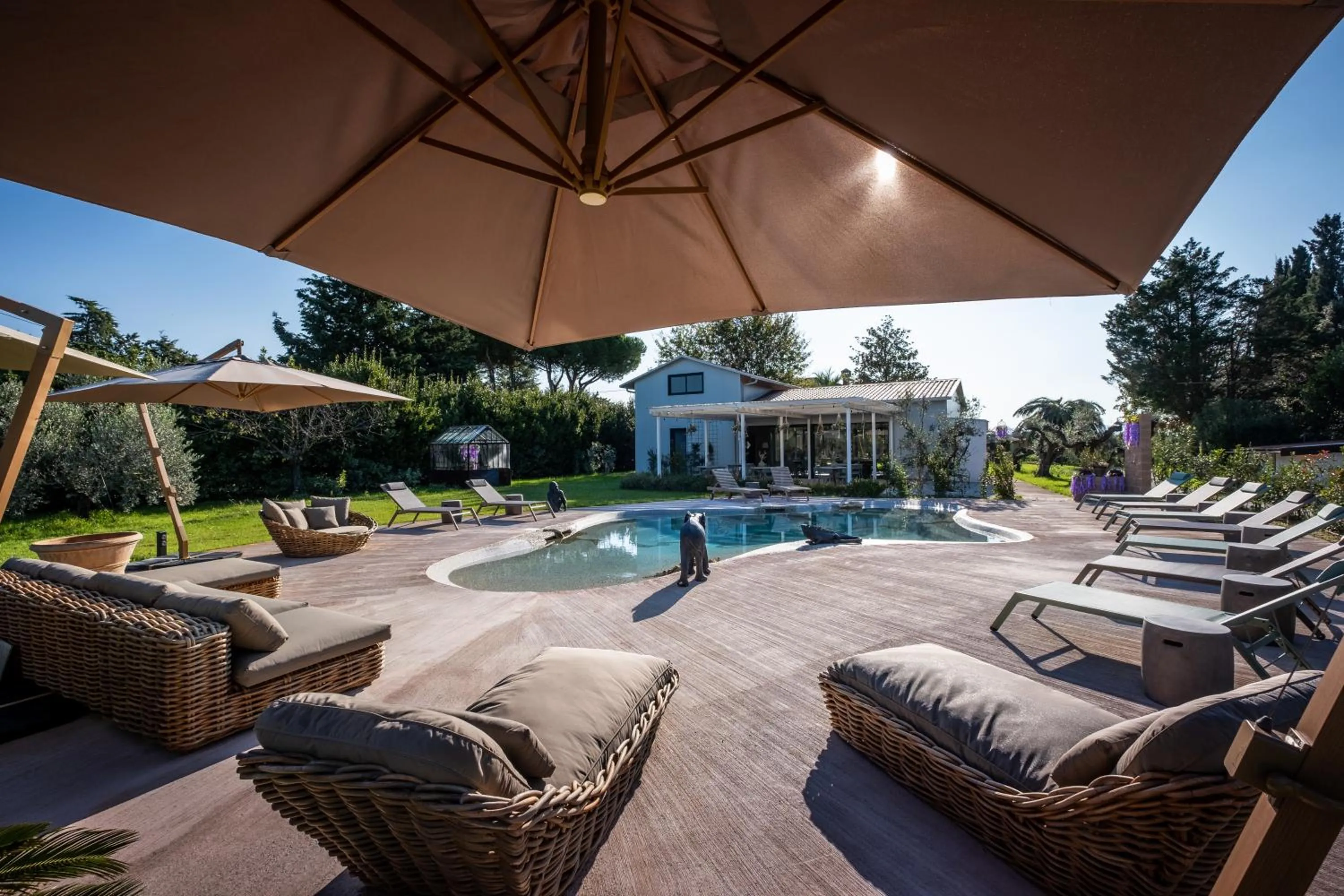 Patio in Relais San Baio