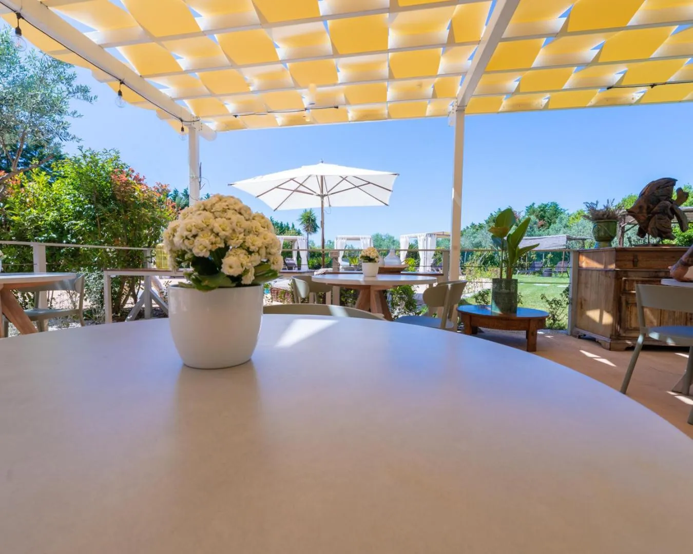 Swimming pool in Relais San Baio