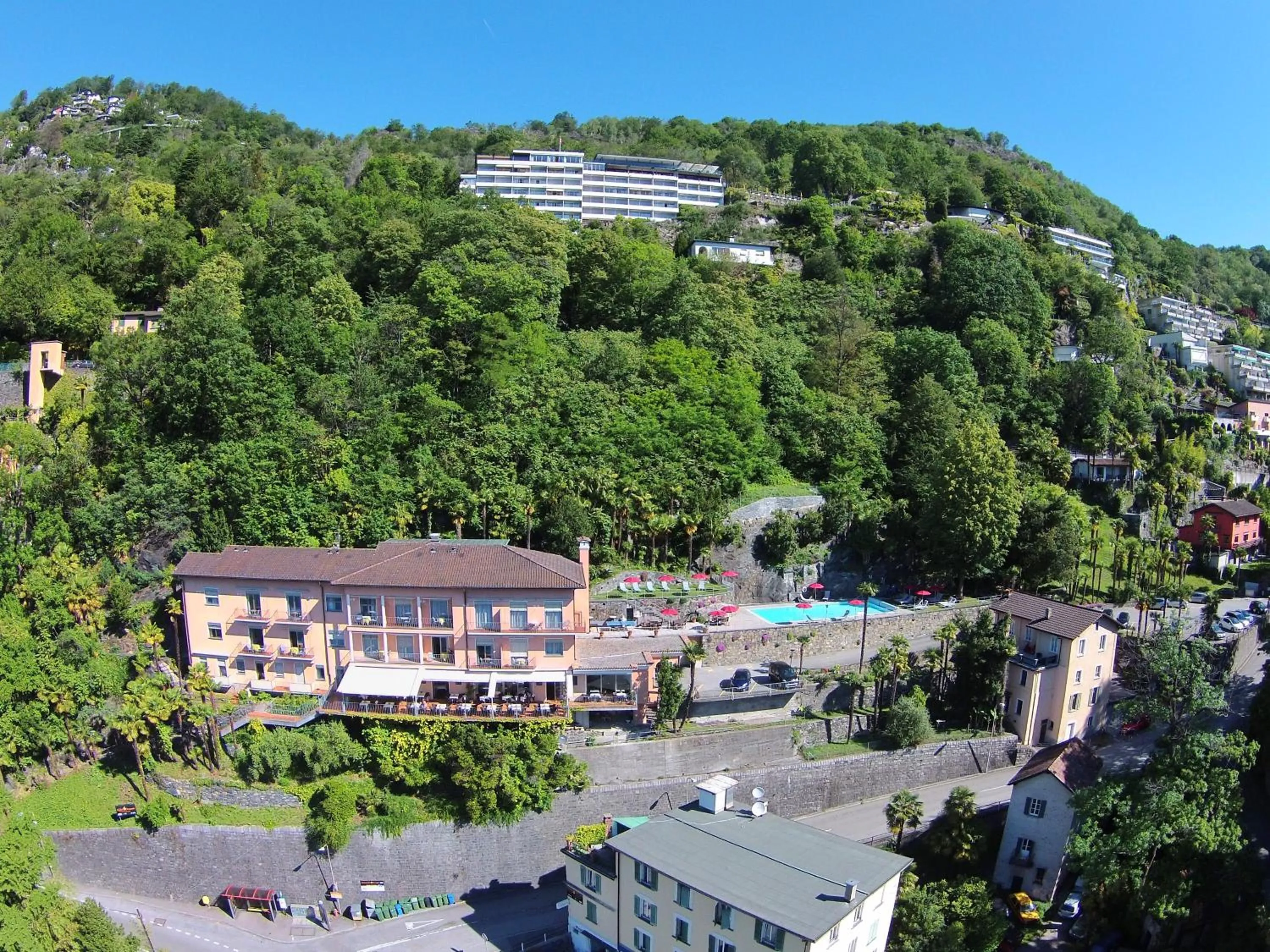 Bird's eye view in Hotel Arancio