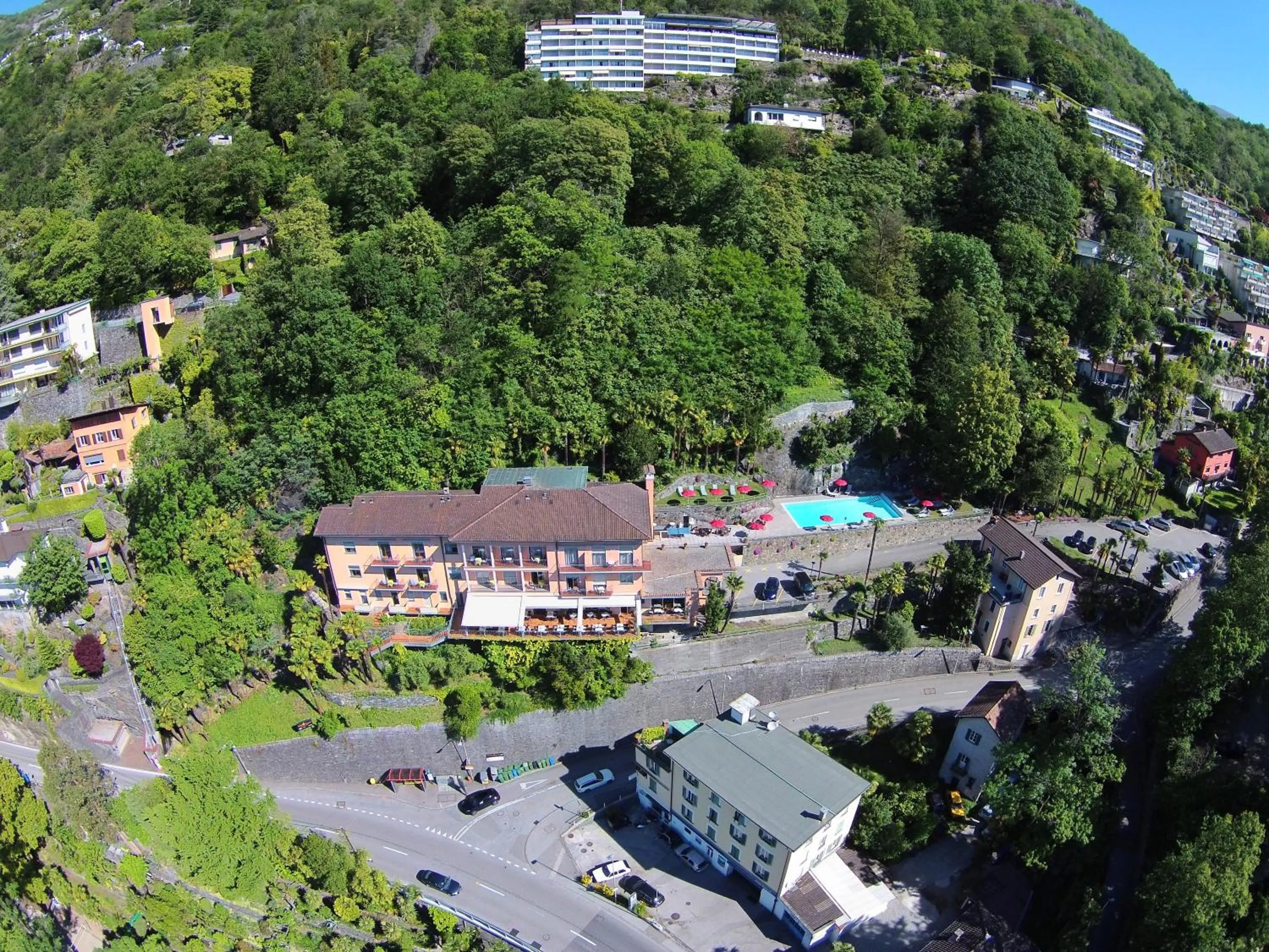 Bird's eye view in Hotel Arancio