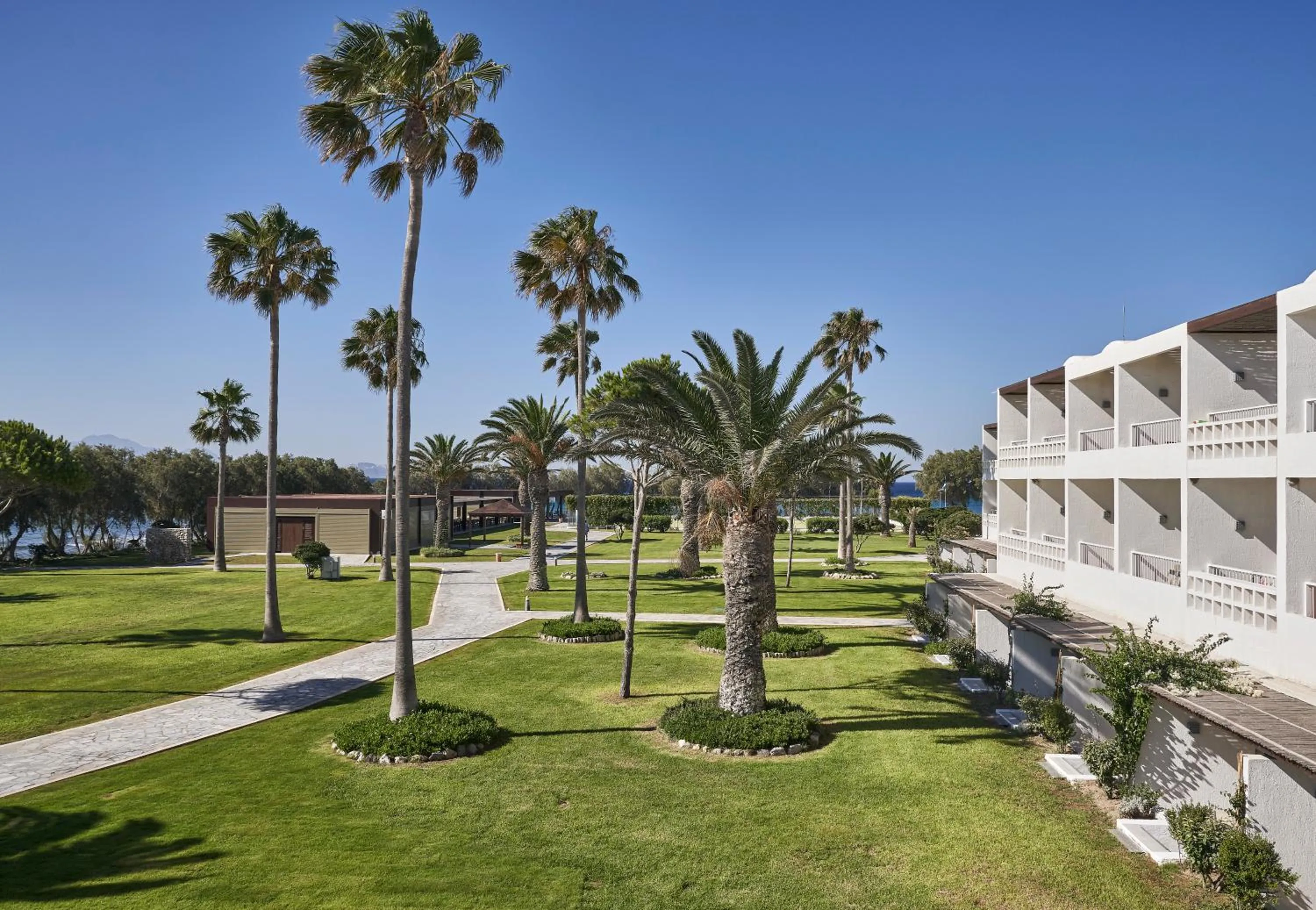 Garden in Atlantica Beach Resort Kos