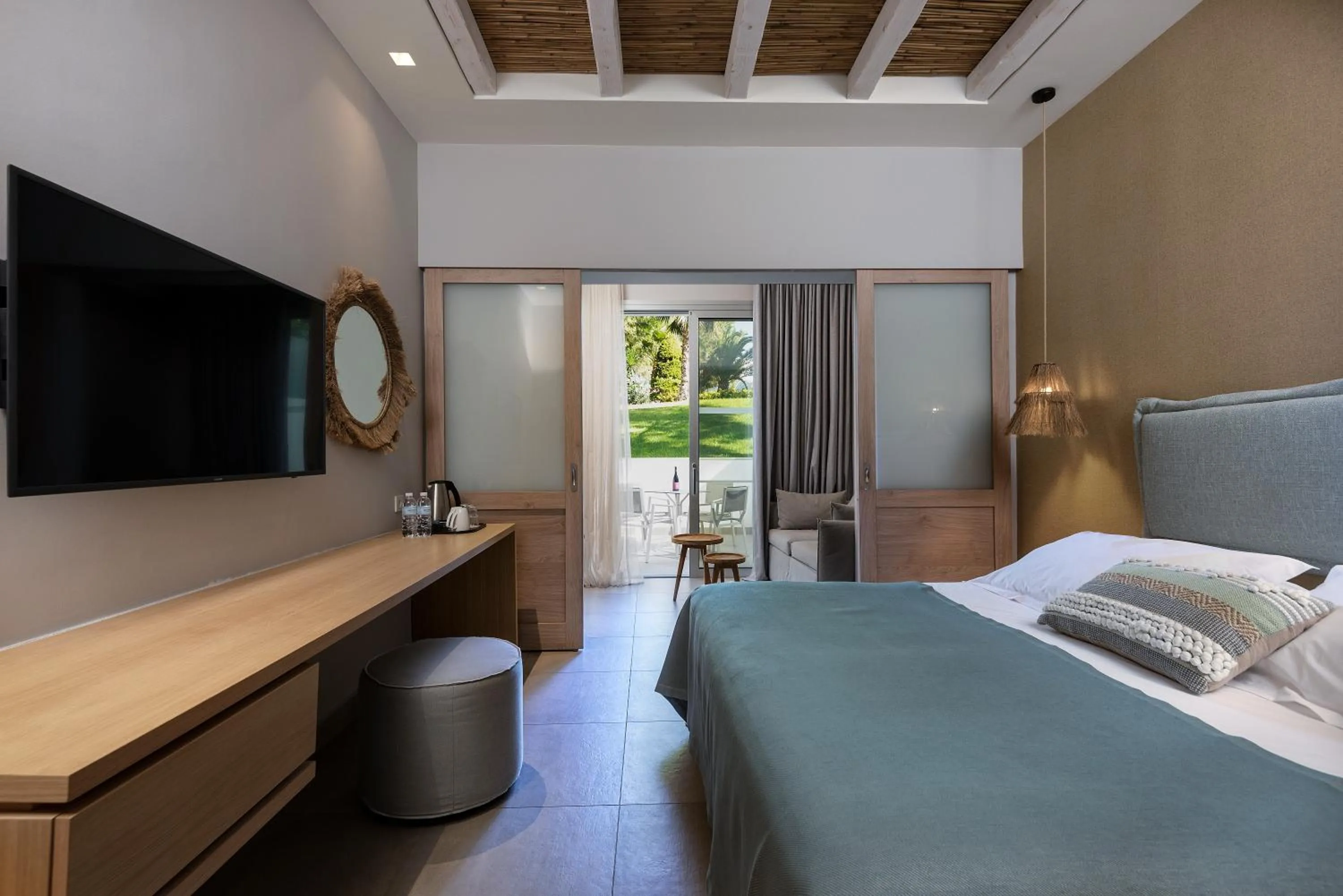 Bed in Atlantica Beach Resort Kos