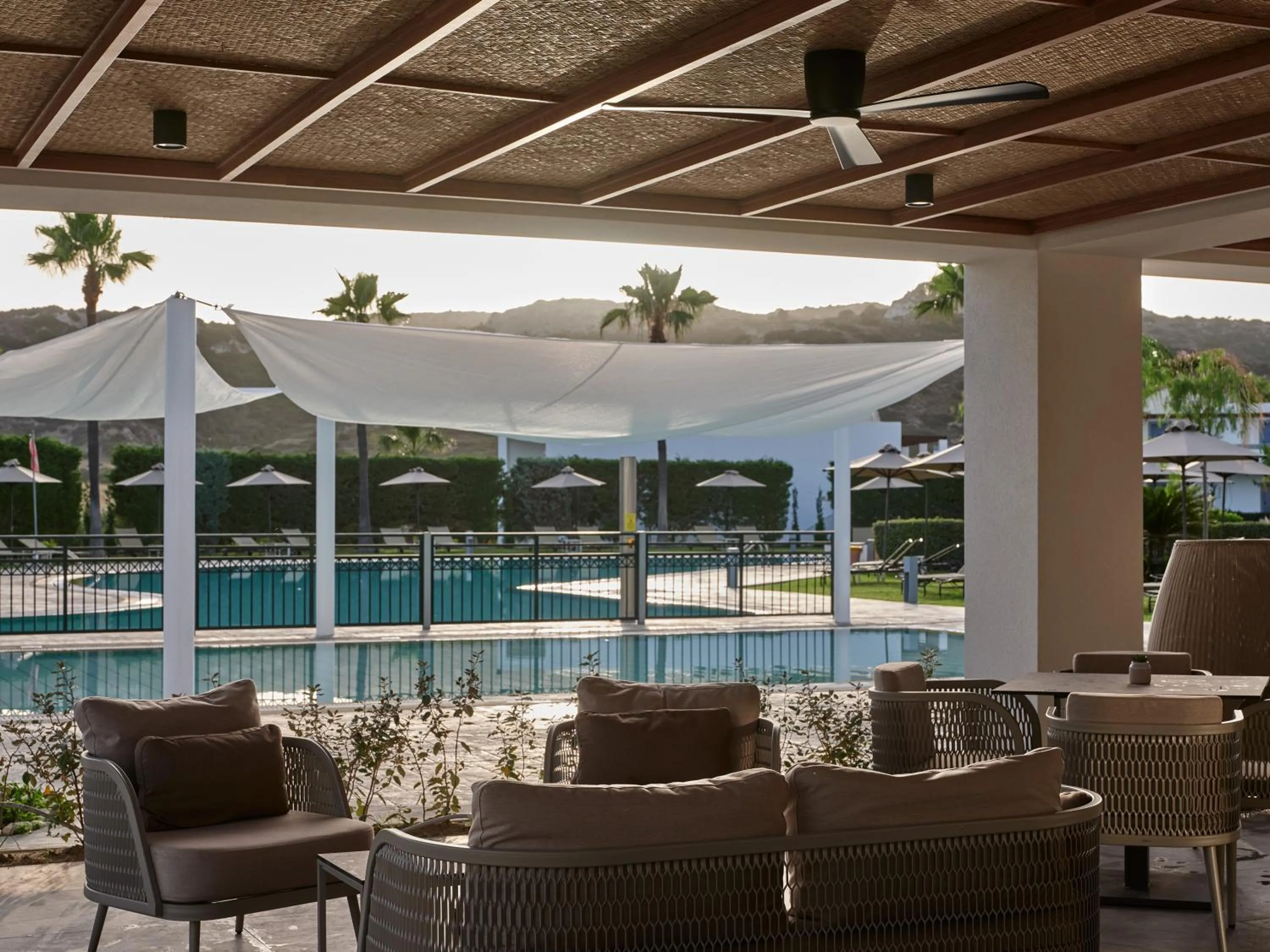 Seating area in Atlantica Beach Resort Kos