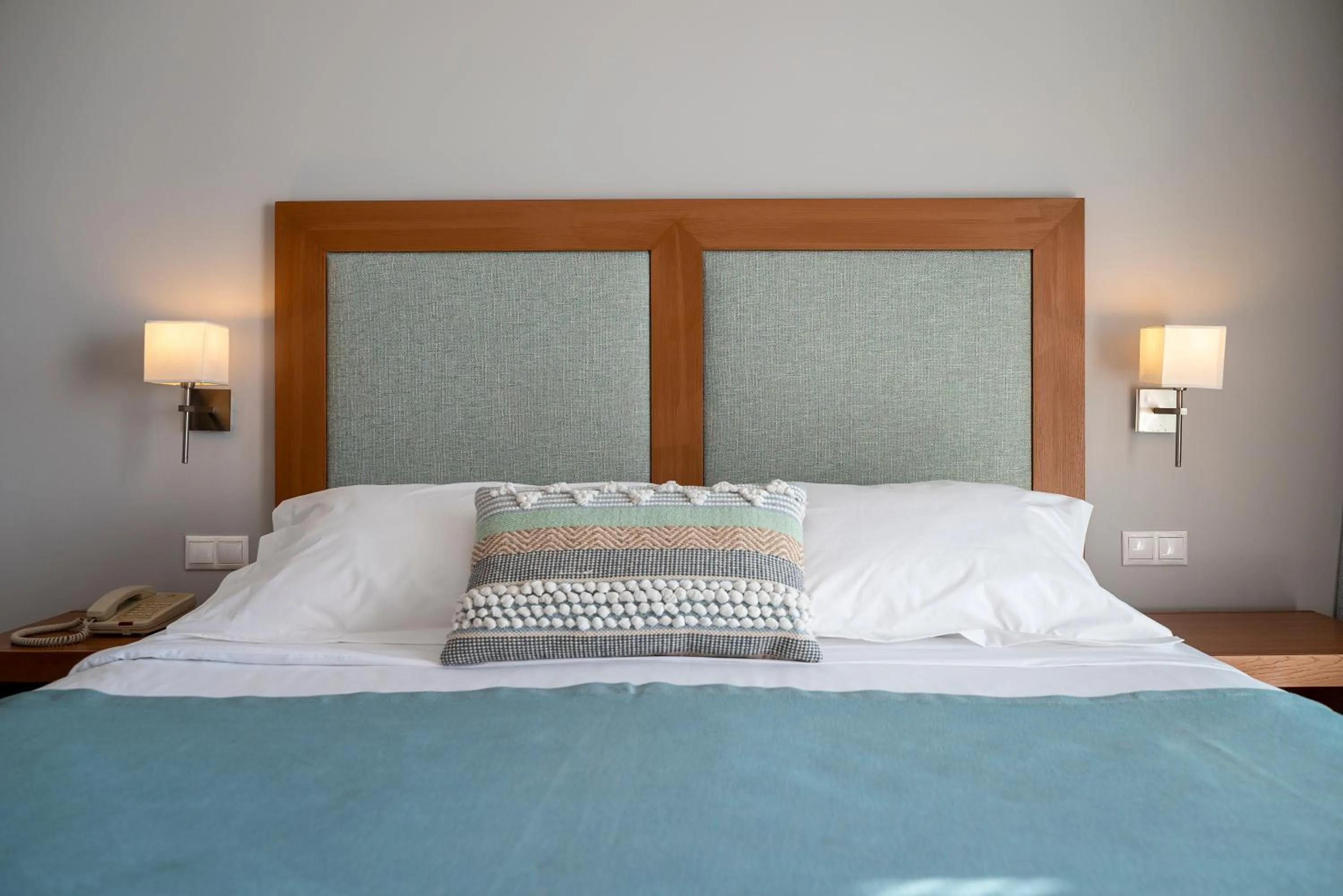 Bed in Atlantica Beach Resort Kos