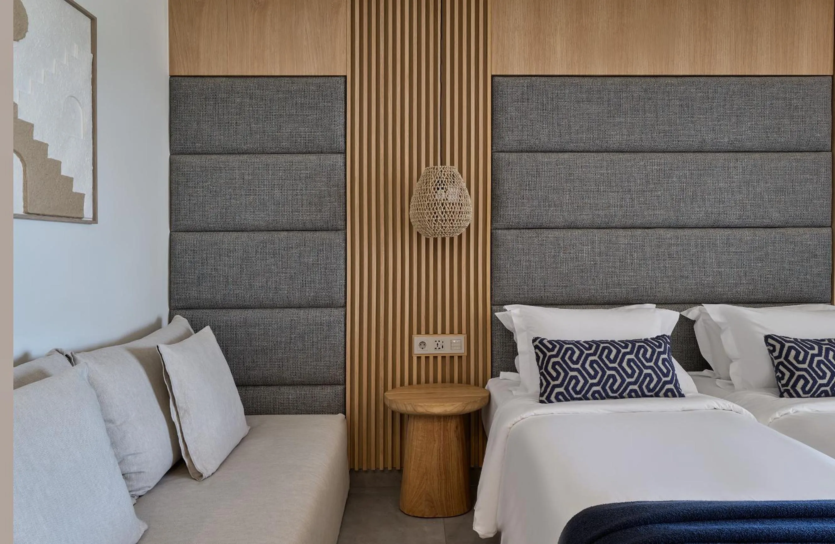 Bed in Atlantica Beach Resort Kos