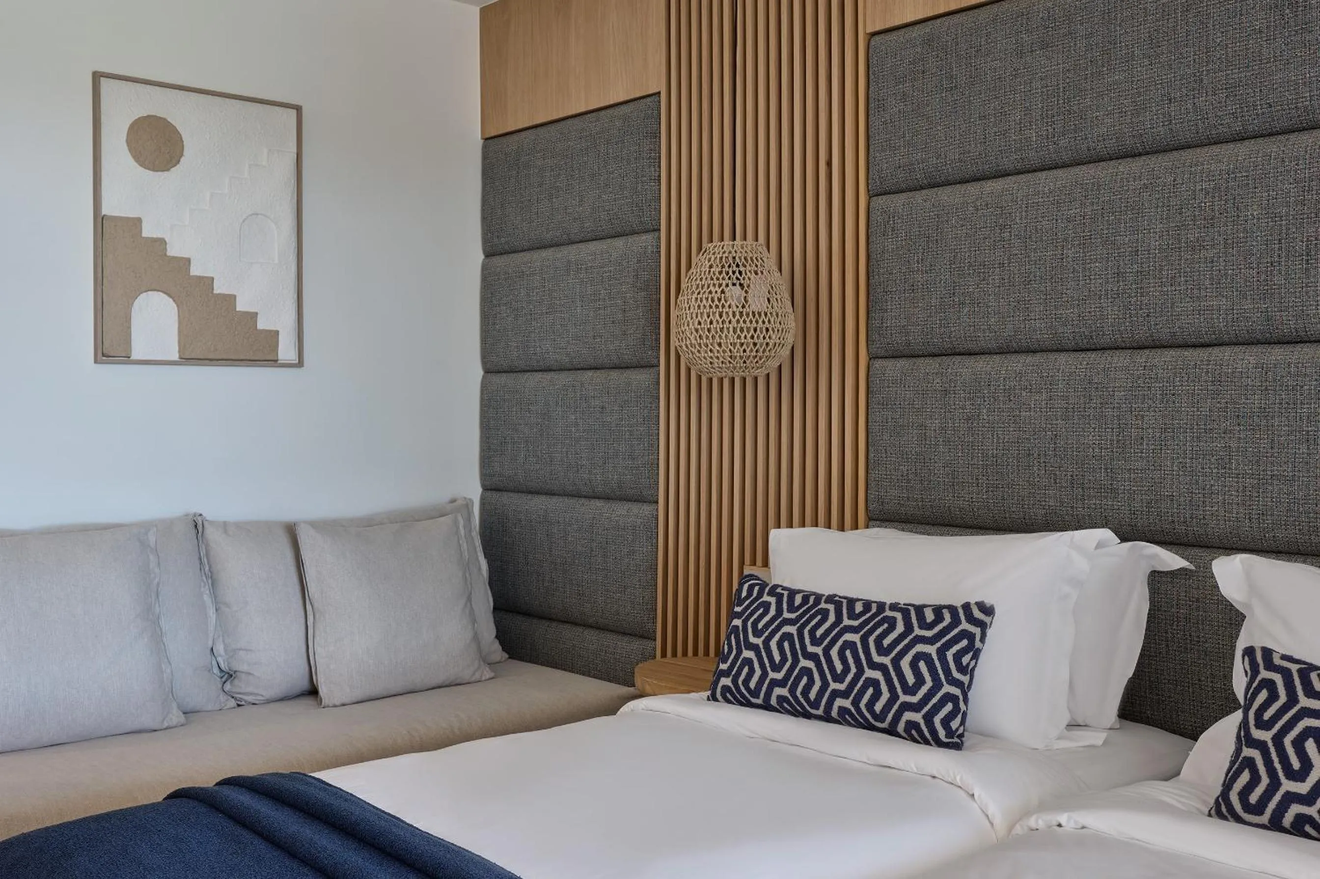 Bed in Atlantica Beach Resort Kos