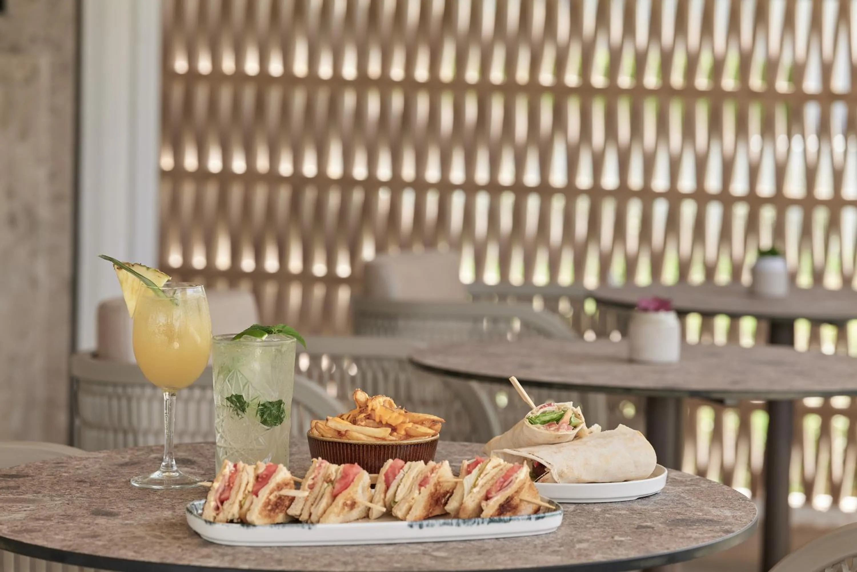 Food and drinks in Atlantica Beach Resort Kos