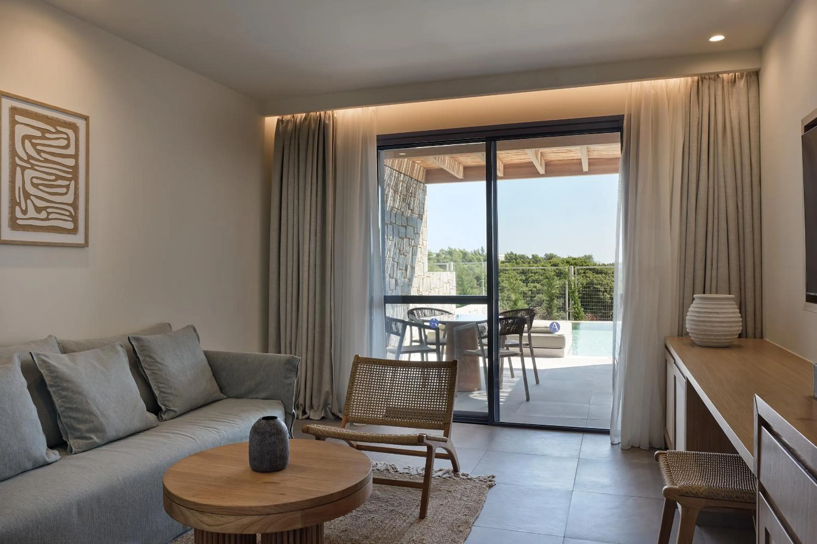 Living room in Atlantica Beach Resort Kos