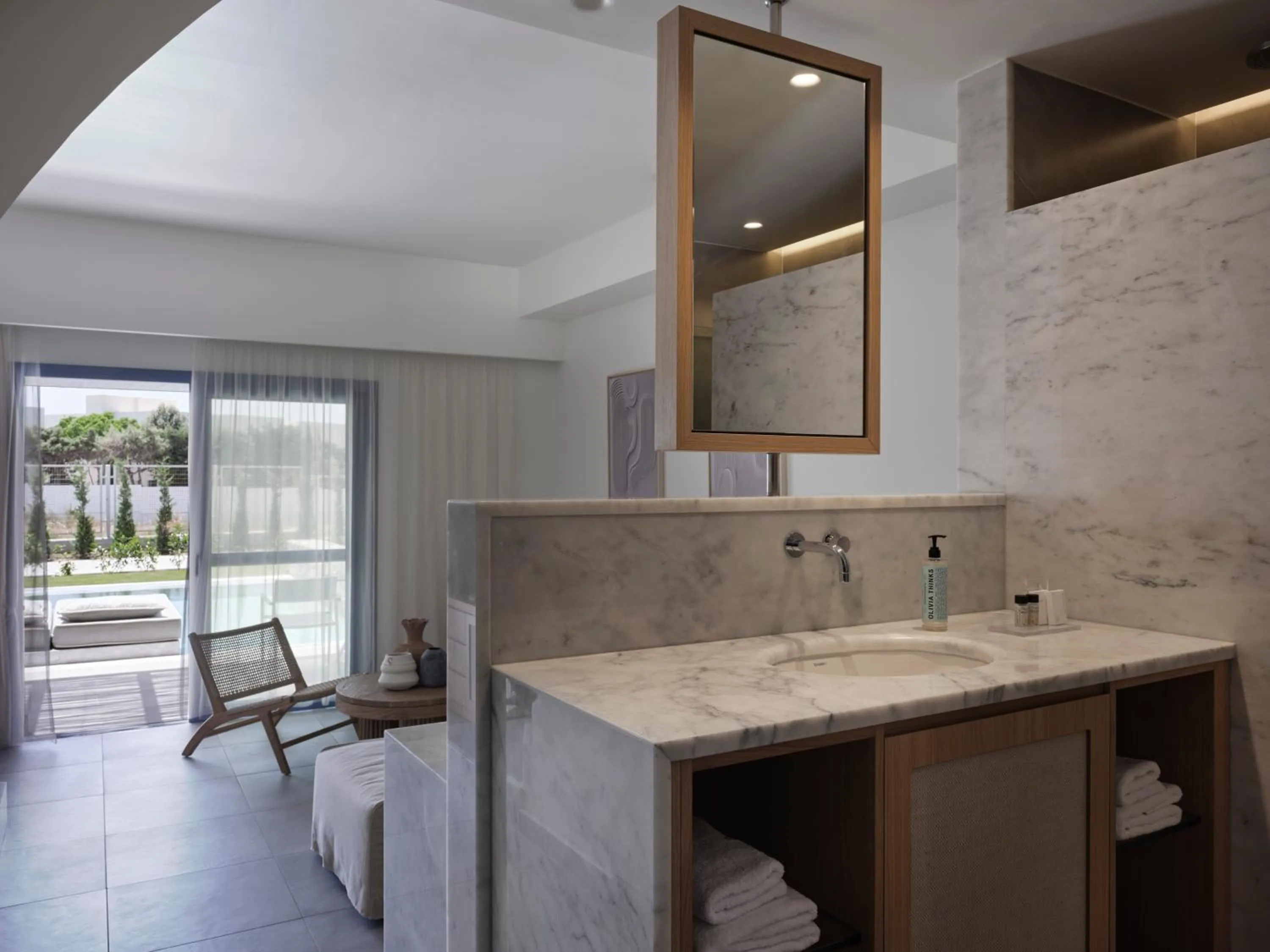 Bathroom in Atlantica Beach Resort Kos