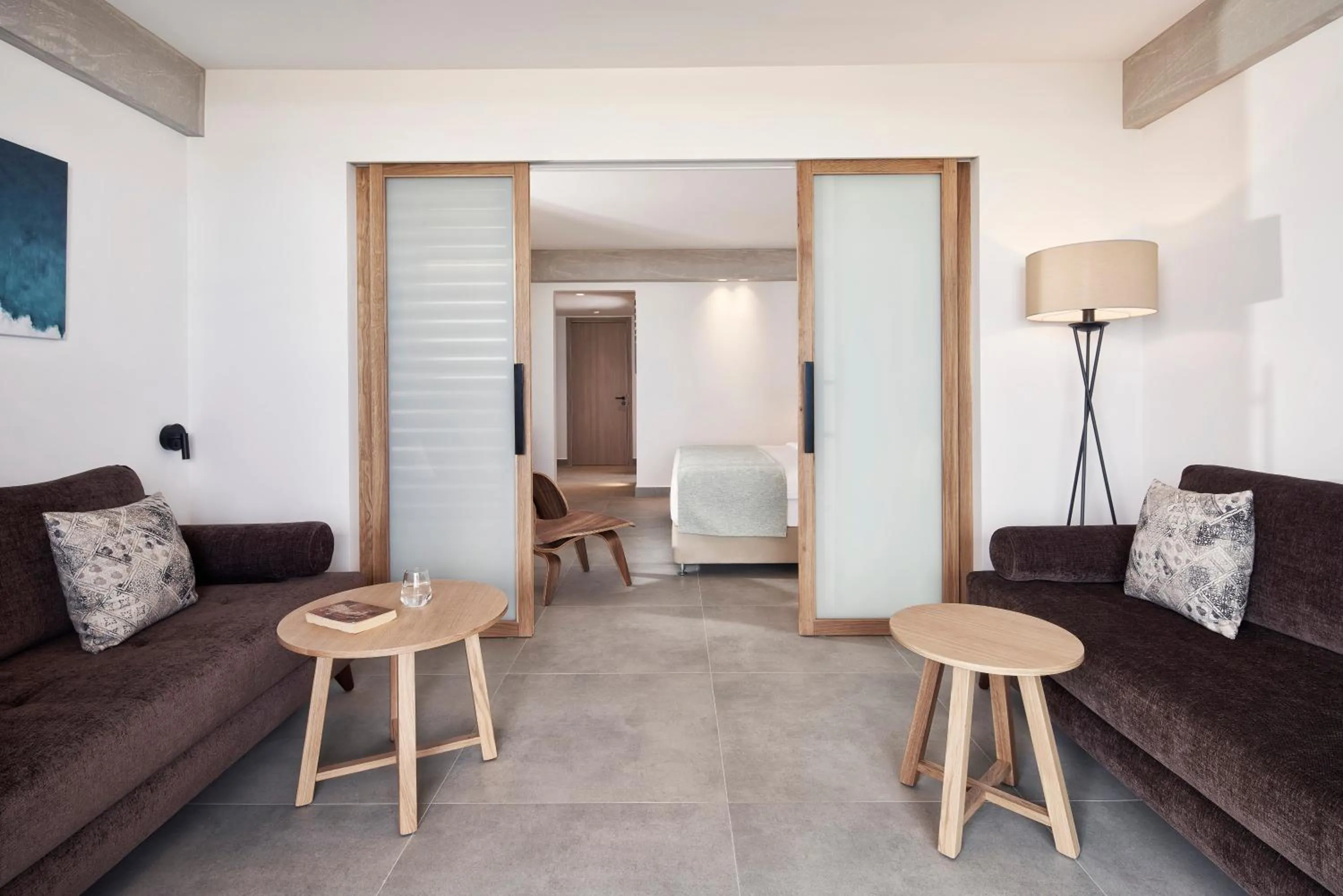 Living room in Atlantica Caldera Palace