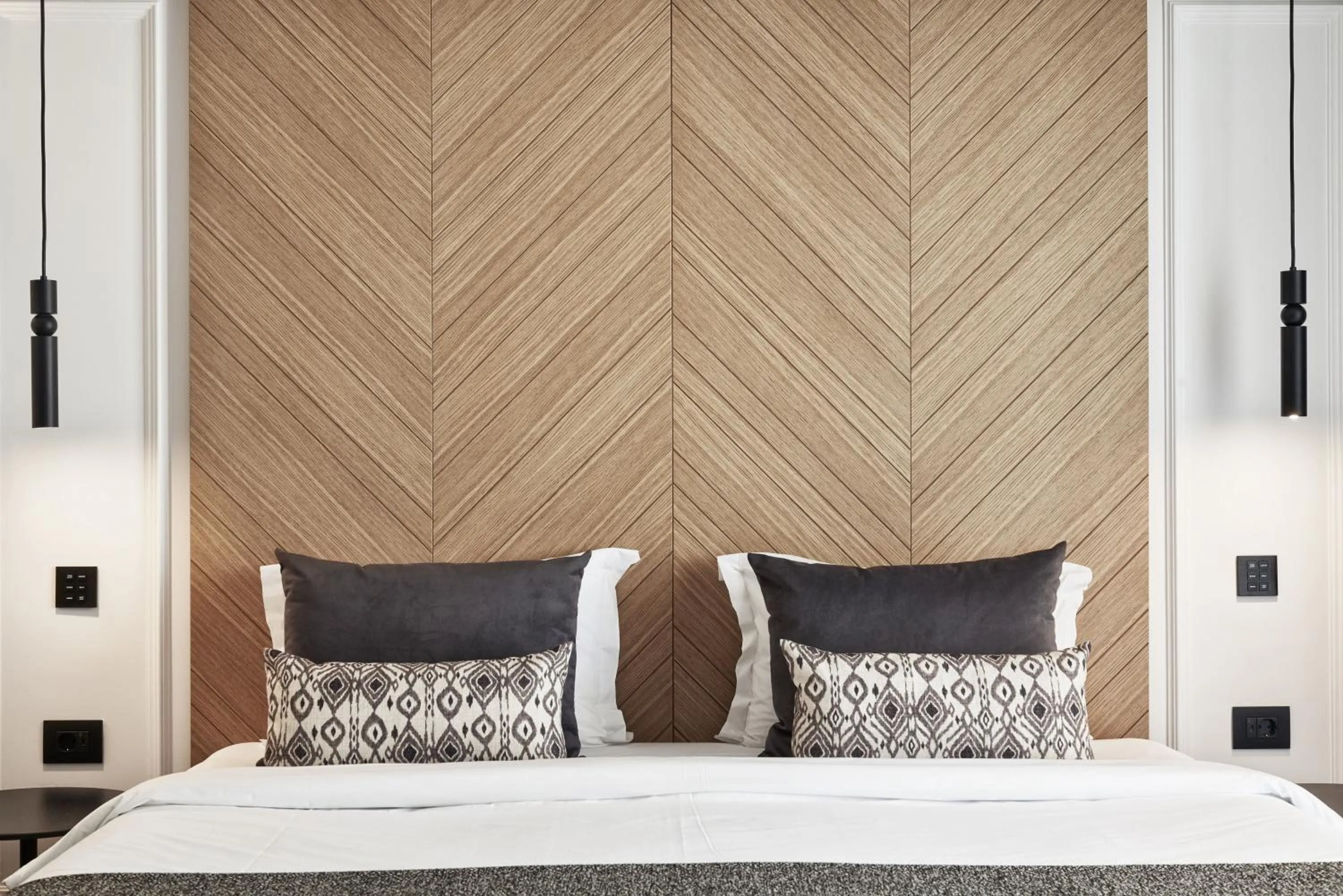 Bed in Atlantica Caldera Palace