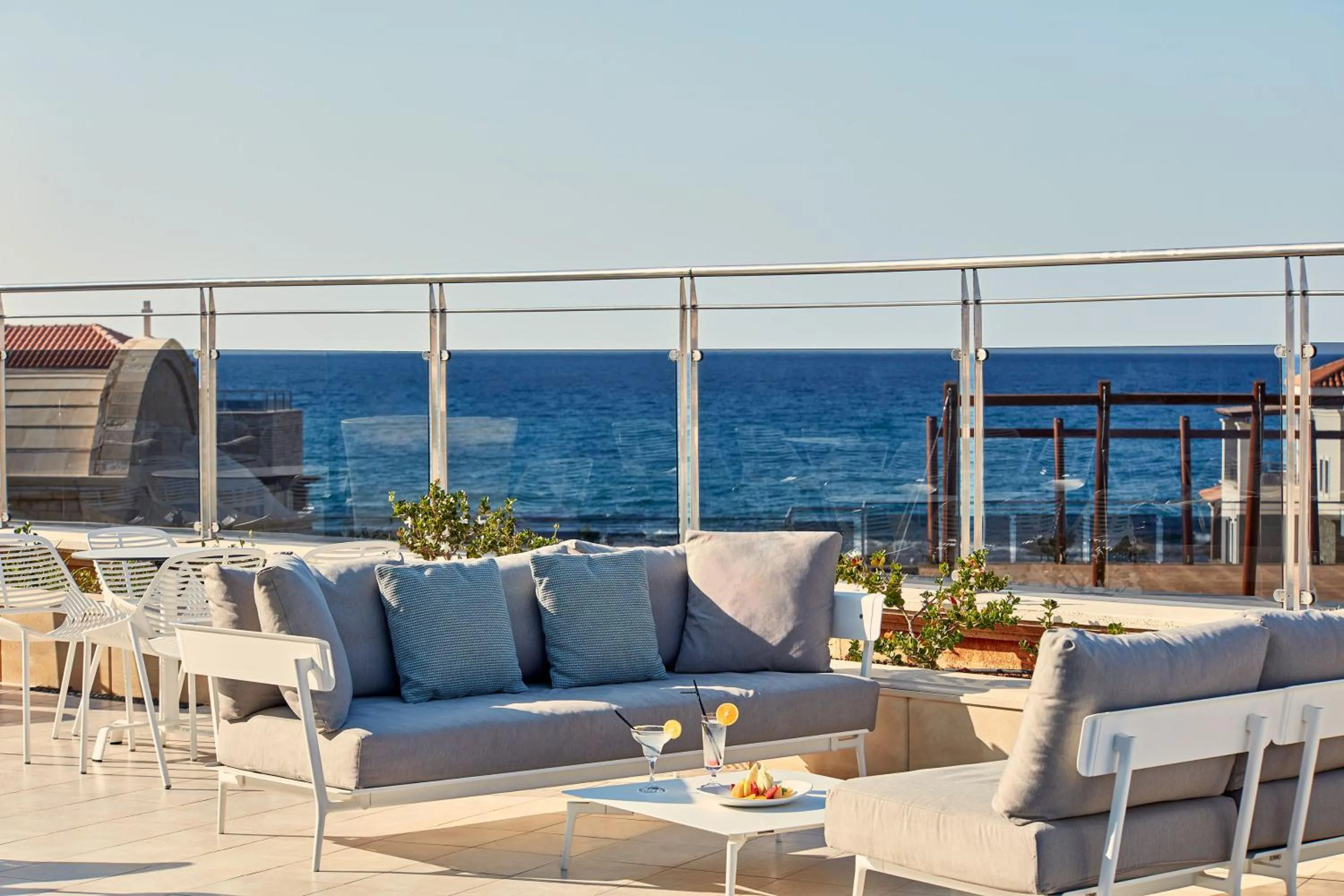 Lounge or bar in Atlantica Caldera Palace