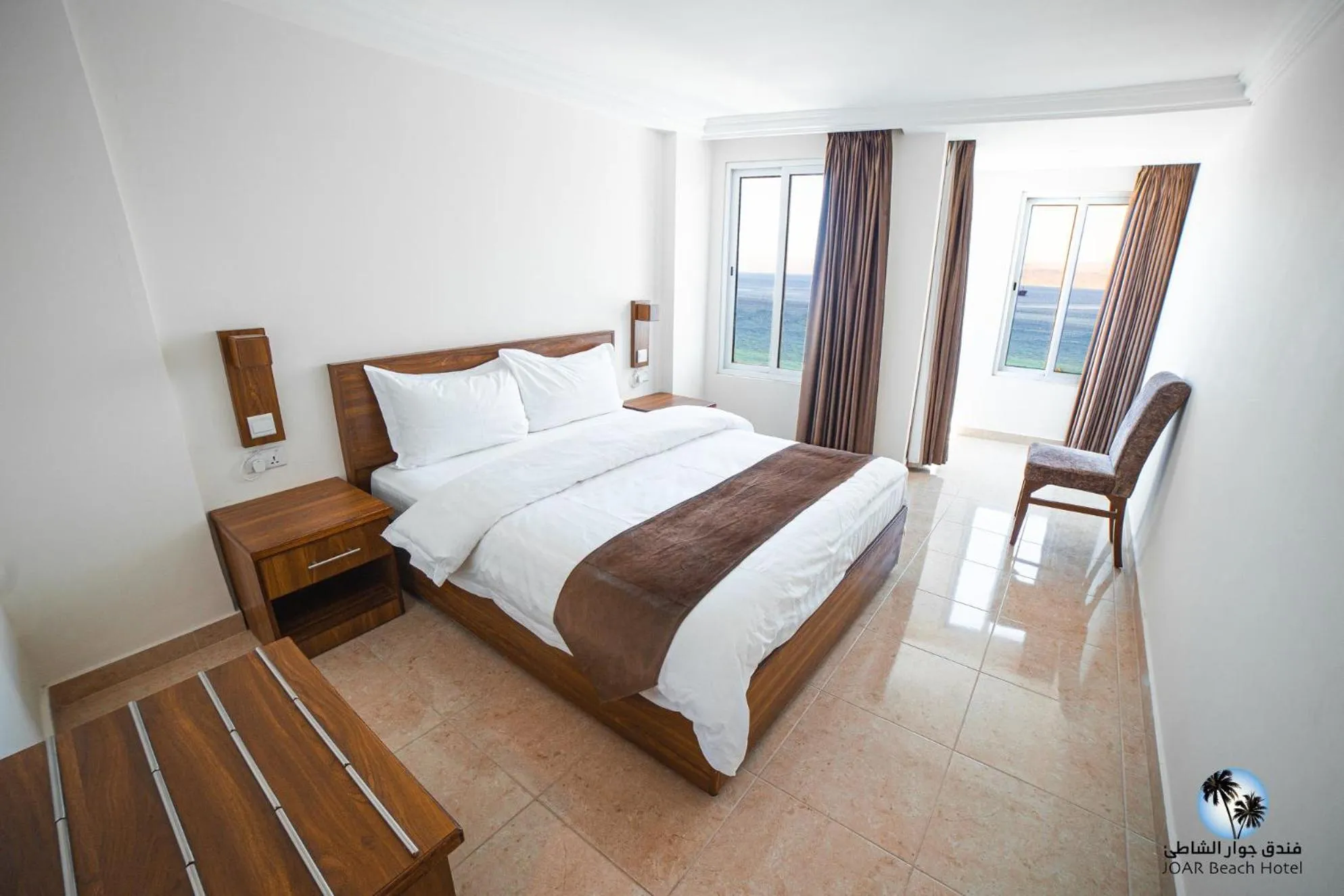 Bed in Joar Beach Hotel